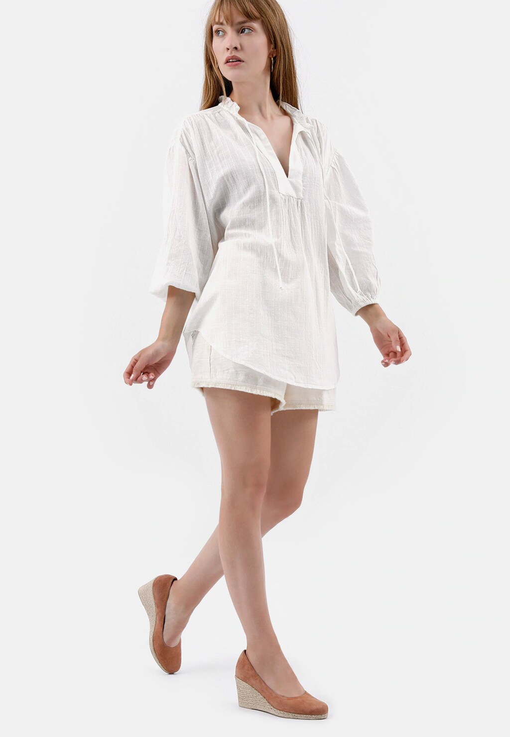 Lodičky na kline v hnedej farbe na všetky letné zážitky 35077-63 Widok 8