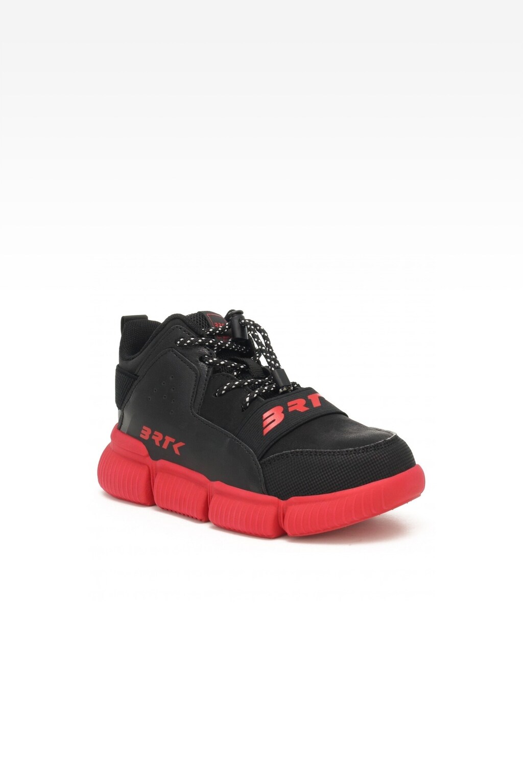 Sneakers BARTEK 17167006, czarno-czerwony Widok 2