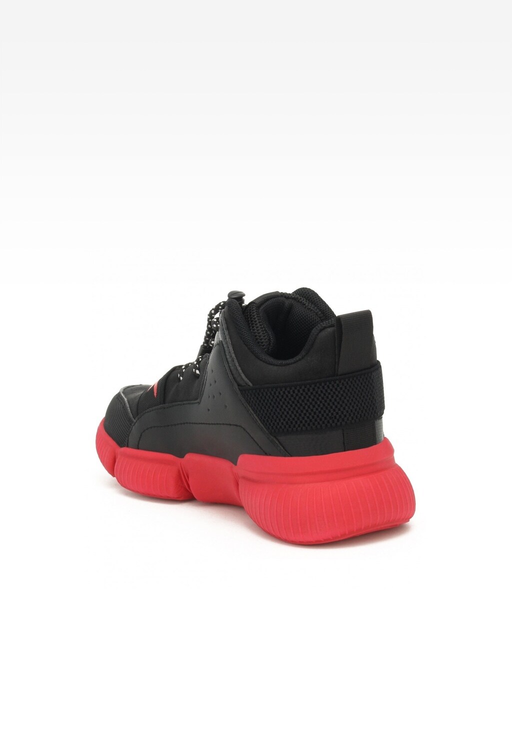 Sneakers BARTEK 17167006, czarno-czerwony Widok 5