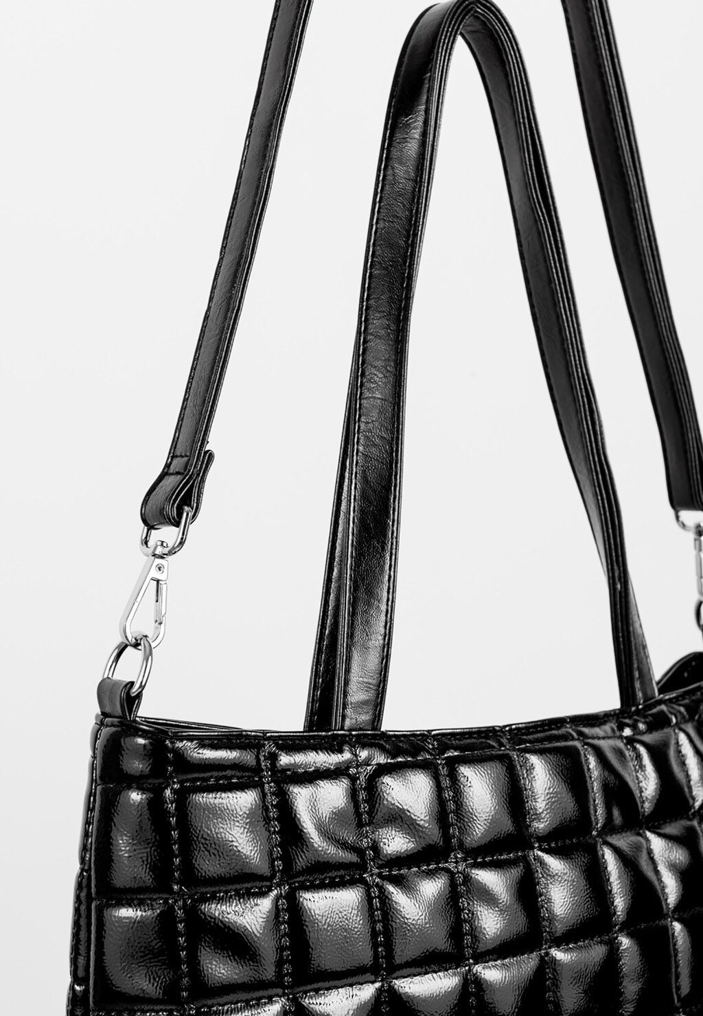 WJS czarna torebka damska na co dzień WJS76072-31 Widok 3