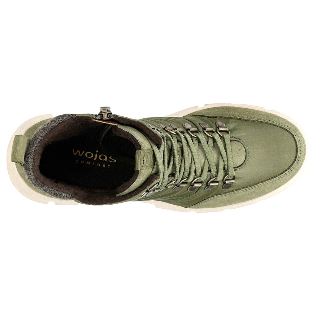 Zateplené členkové topánky v originálnej zelenej farbe 64053-87 Widok 5