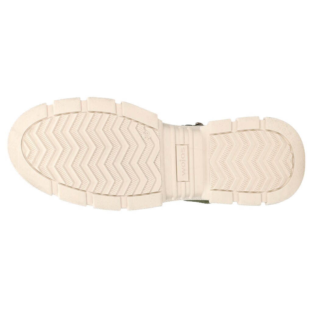 Zateplené členkové topánky v originálnej zelenej farbe 64053-87 Widok 6