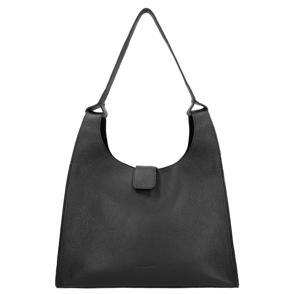 Duża poręczna torebka damska w kolorze czarnym 80125-51 Widok 1