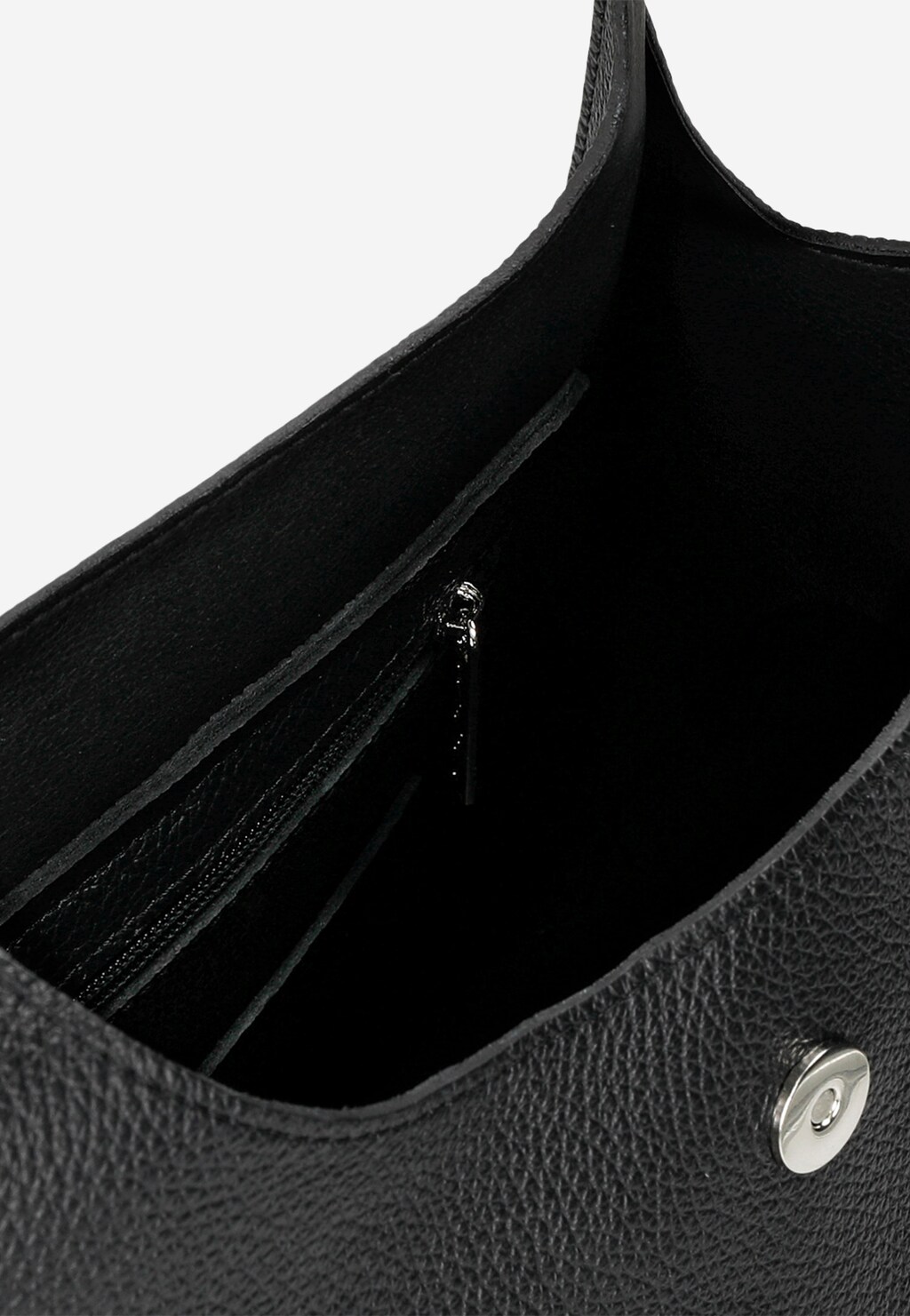 Duża poręczna torebka damska w kolorze czarnym 80125-51 Widok 4