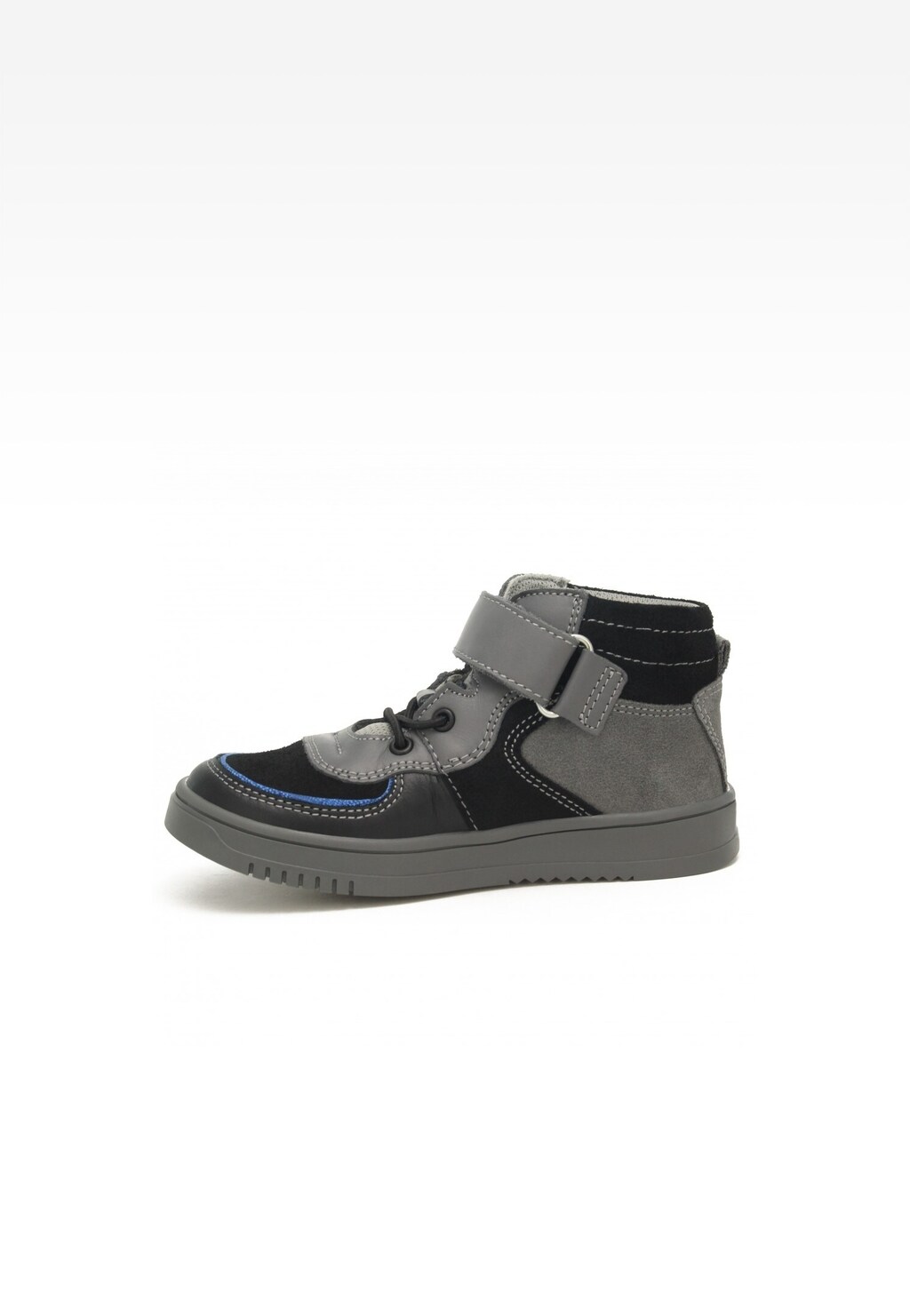 Trzewiki BARTEK 17566006, czarno-szary Widok 4