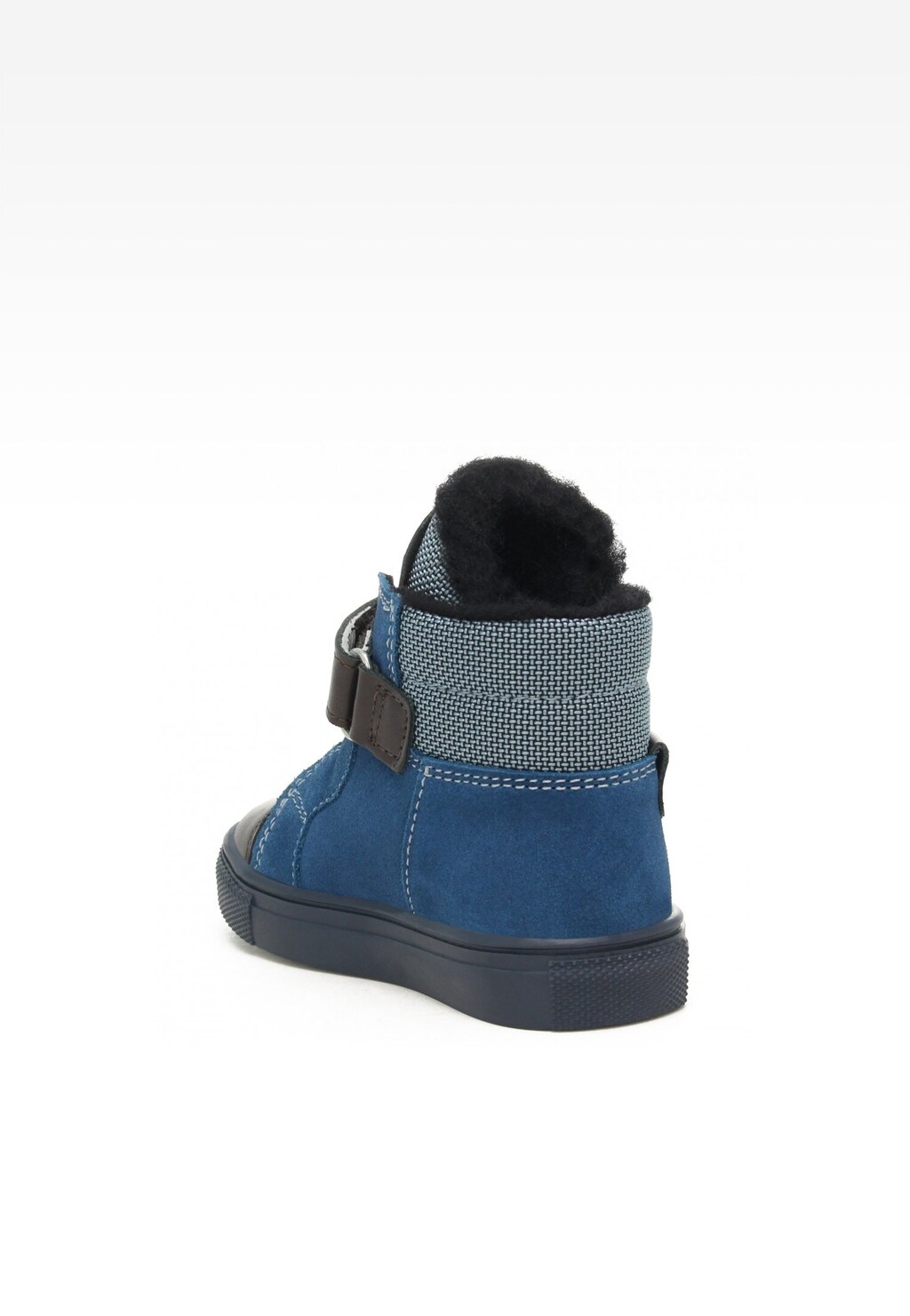 Trzewiki ocieplane BARTEK 11578001, dla chłopców, niebiesko-brązowy Widok 5