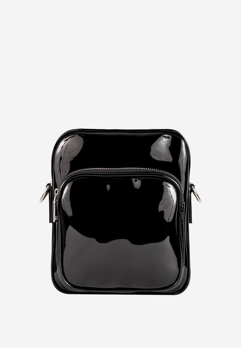 WJS czarna lakierowana torebka damska WJS90006-31 Widok 1