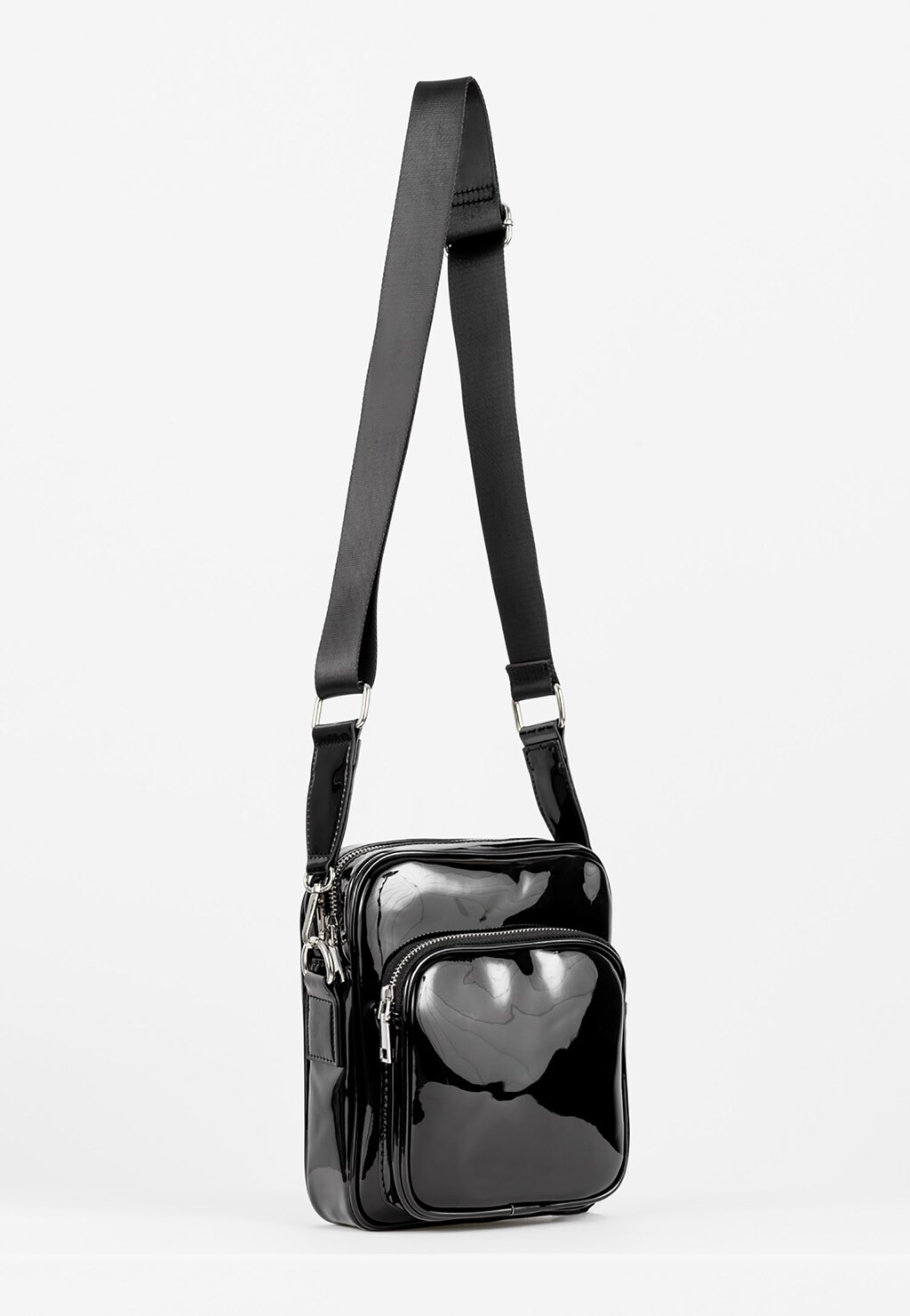 WJS czarna lakierowana torebka damska WJS90006-31 Widok 2