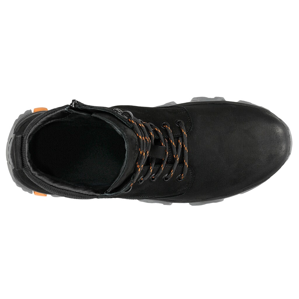 Čierne pánske zimné čižmy v originálnom športovom looku 24048-71 Widok 5