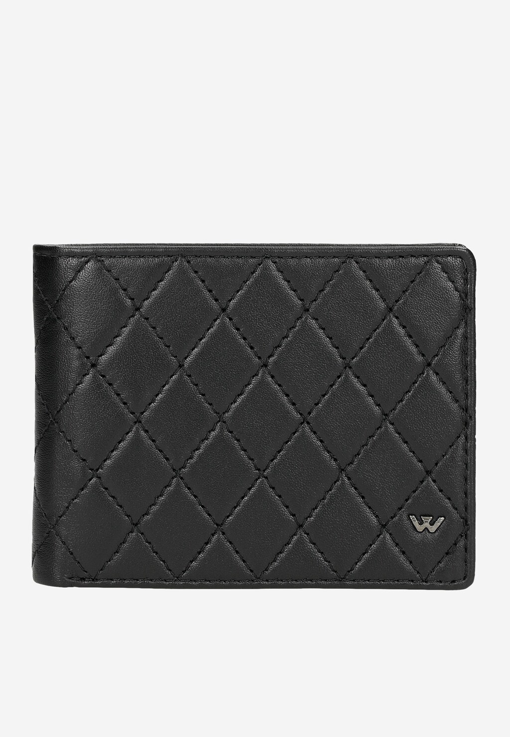 Elegantná pánska kožená peňaženka v čiernej farbe 91040-51 Widok 1