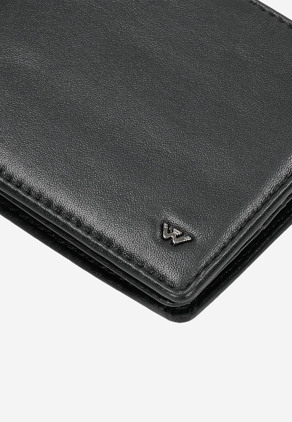 Klasická kožená peněženka pánská v černé barvě 91041-51 Widok 7