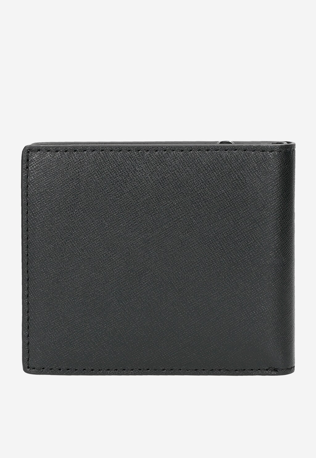 Klasyczny czarny portfel męski ze skóry licowej 91044-51 Widok 3