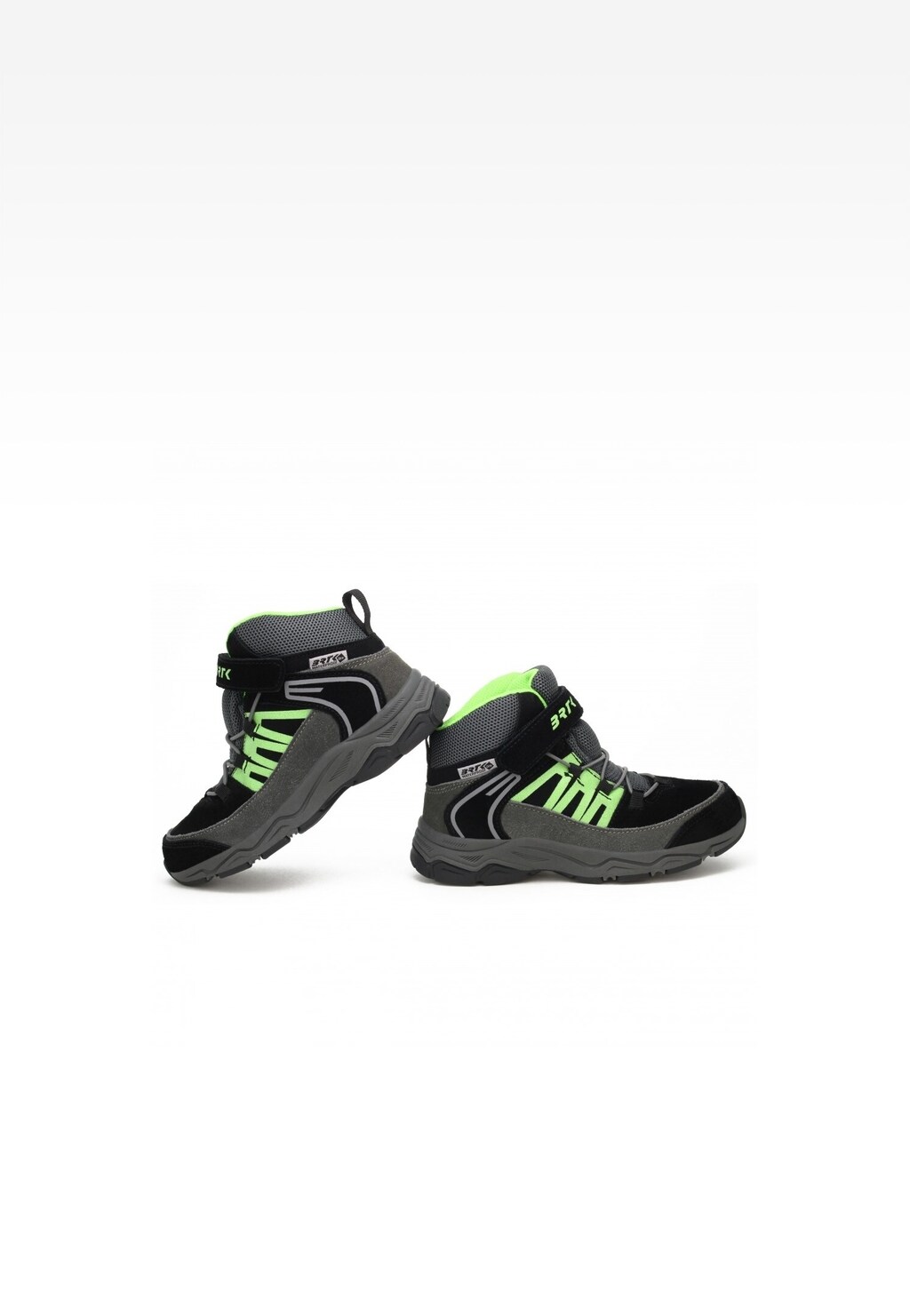 Trzewiki ocieplane BARTEK 17608009, dla chłopców, czarno-szary Widok 6