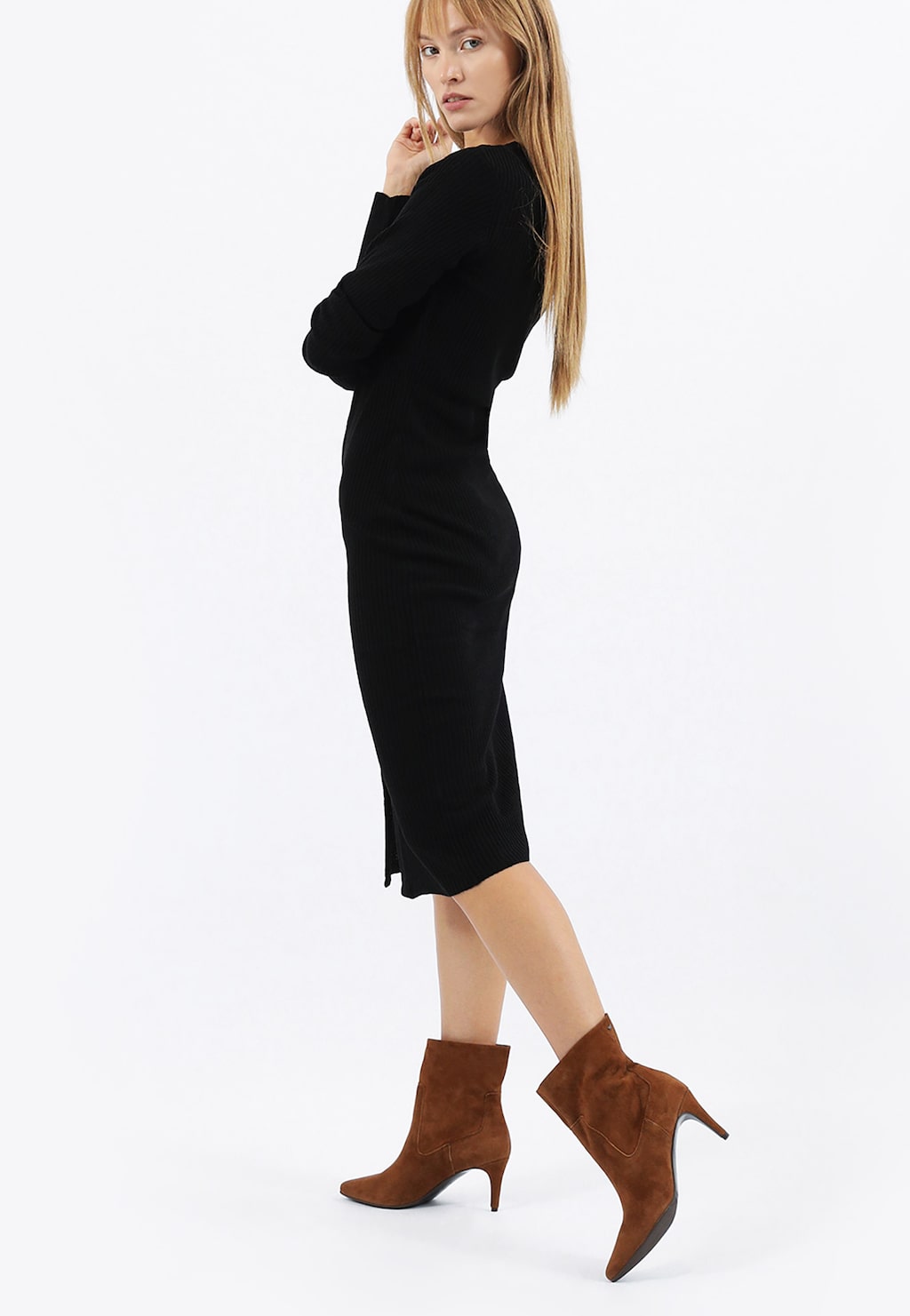 Sviežosť a pestrosť v botníku s koženými členkovými čižmami 55006-63 Widok 1