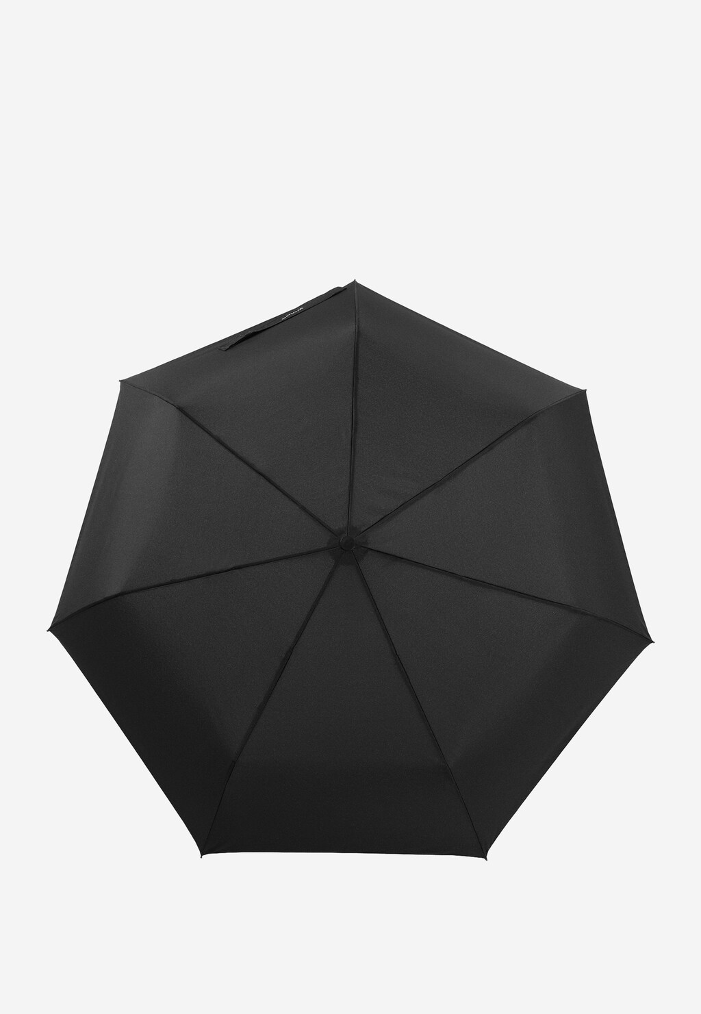 Čierny skladací dáždnik, ktorý Vám pomôže v silnom lejaku 96702-11 Widok 3