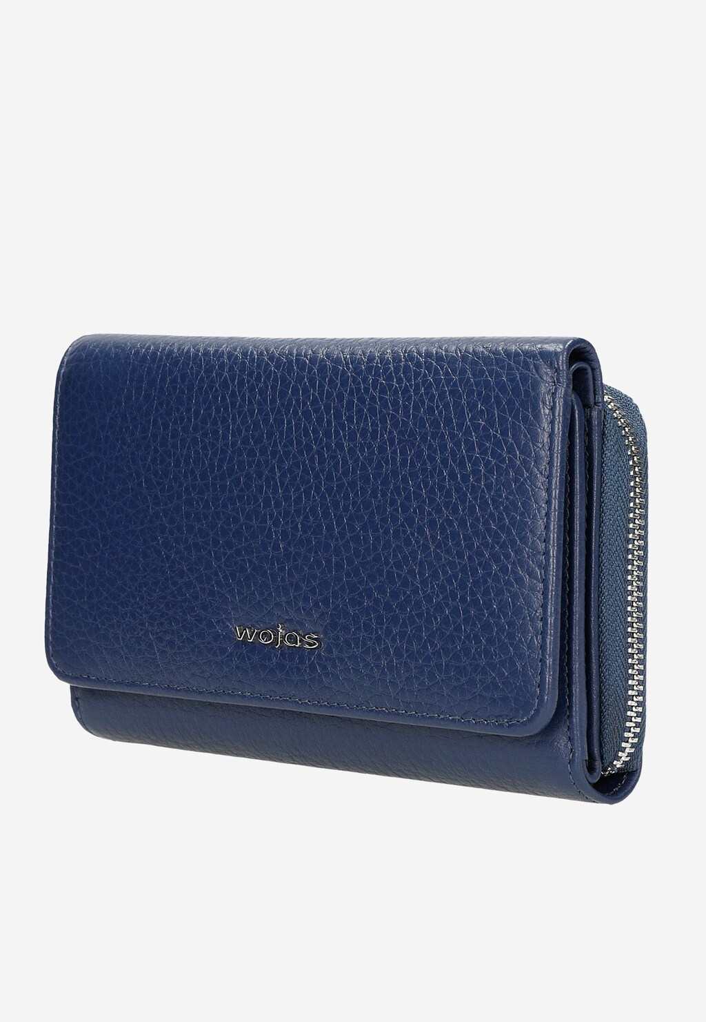 Krásna tmavomodrá dámska peňaženka z odolnej lícovej kože 91036-56 Widok 3
