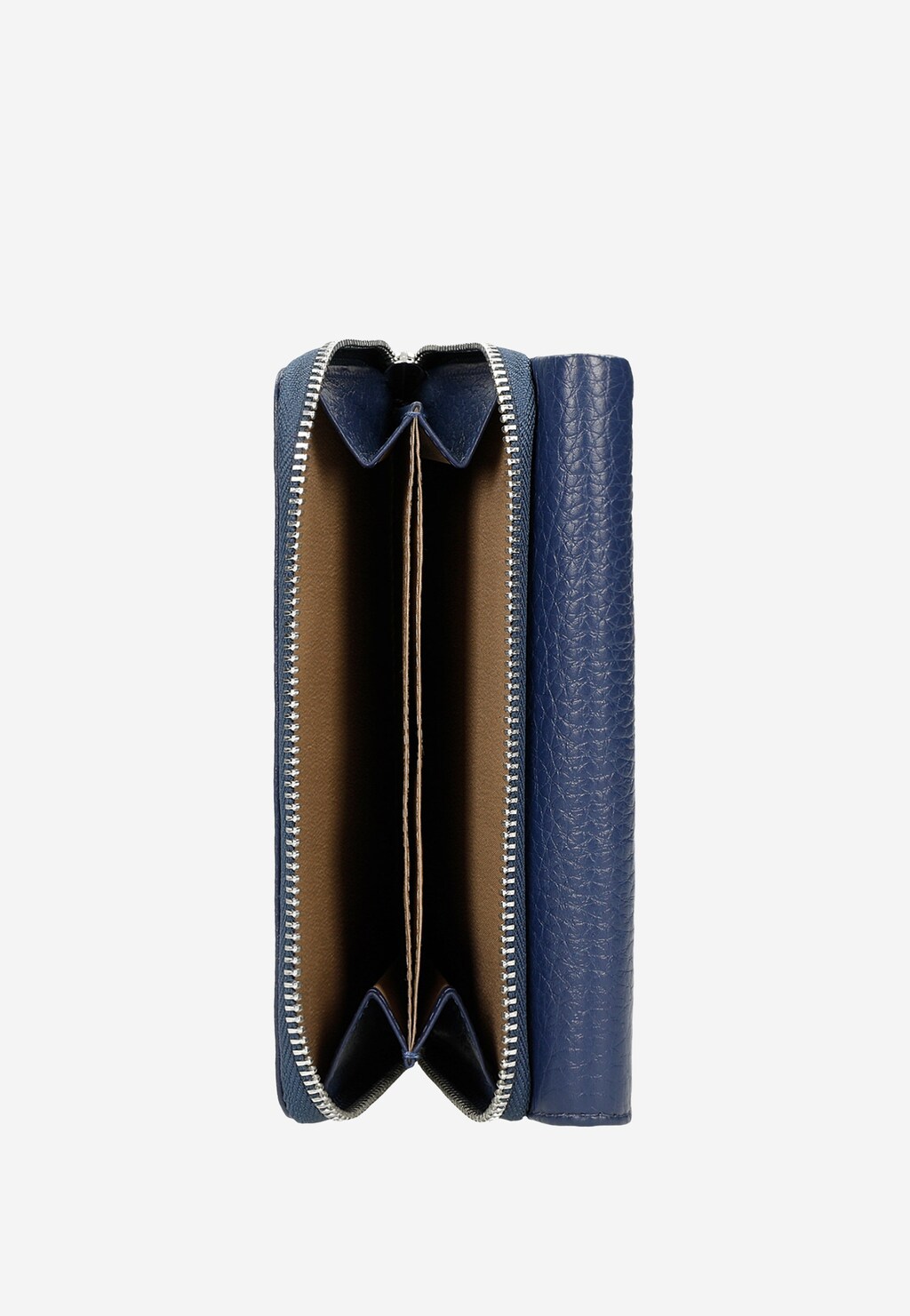 Krásna tmavomodrá dámska peňaženka z odolnej lícovej kože 91036-56 Widok 6