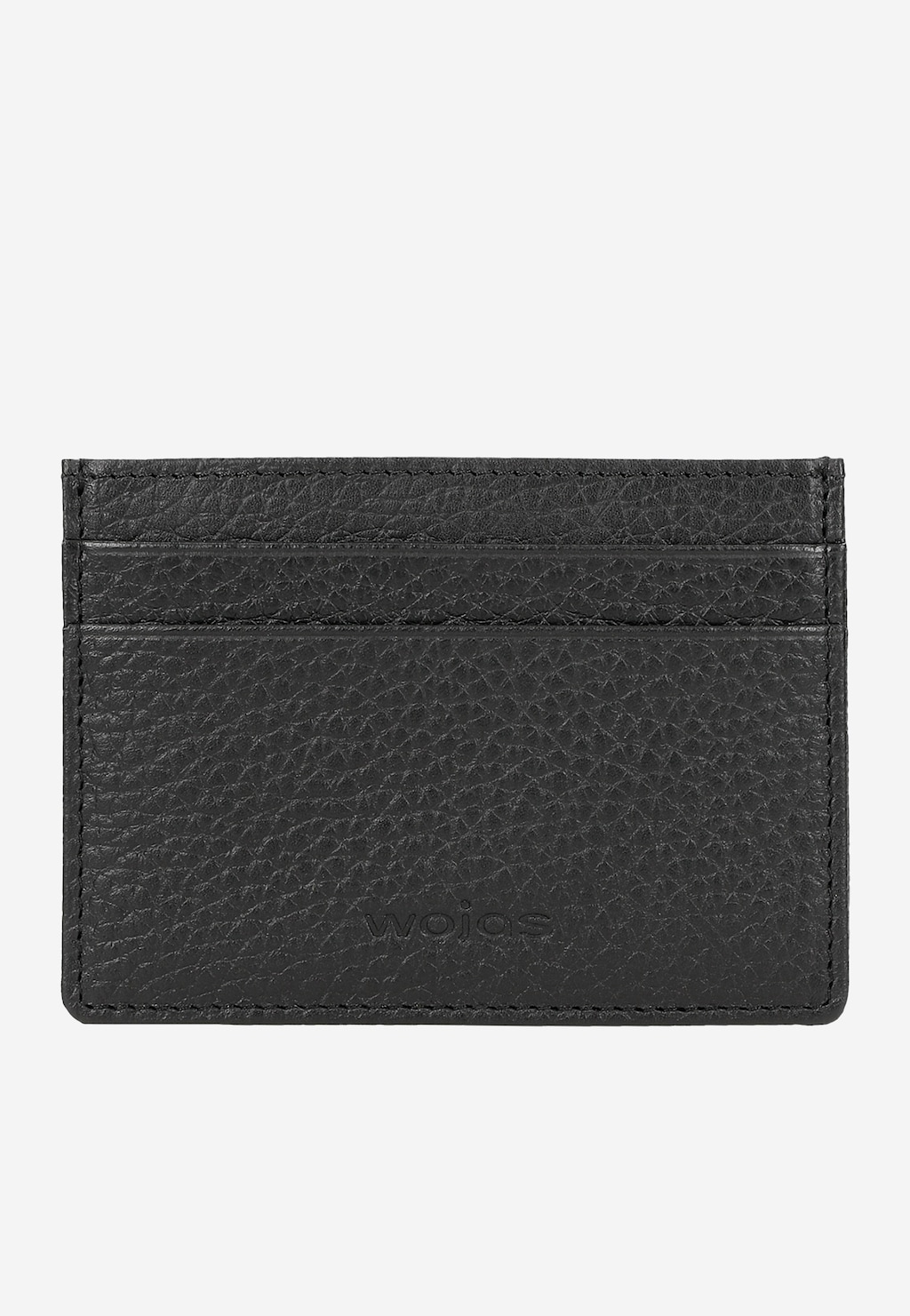 Elegantné pánske peňaženky z čiernej lícovej kože 92905-51 Widok 6