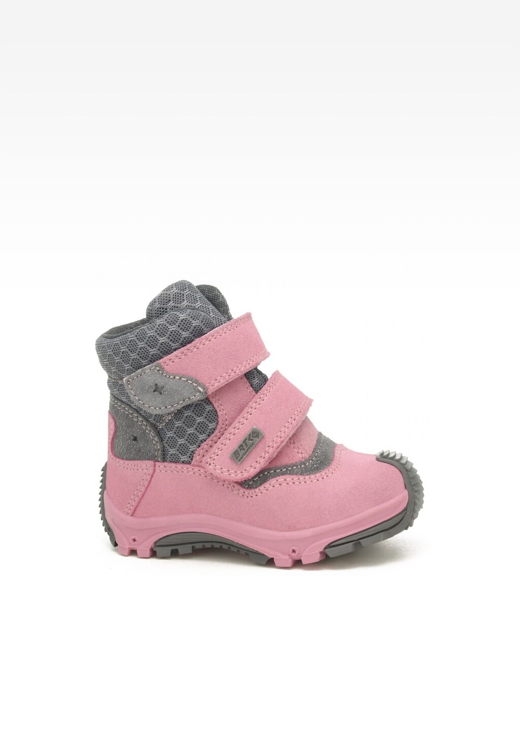 Trzewiki ocieplane BARTEK 21643-004, dla dziewcząt, różowo-szary Widok 1