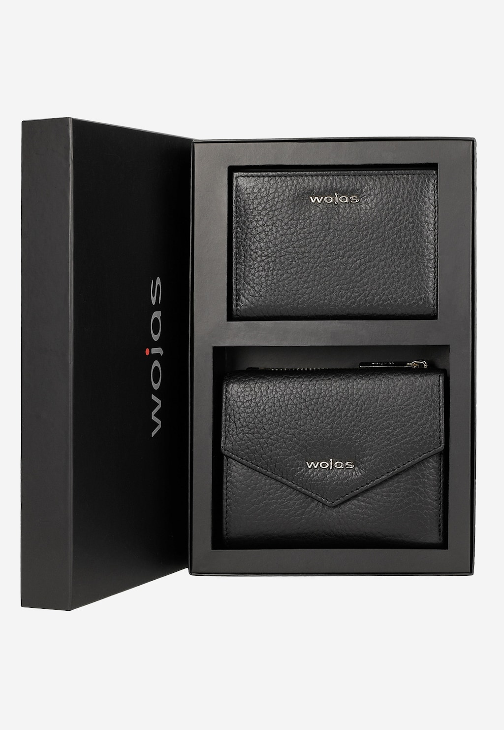 Zestaw prezentowy - dwa czarne portfele damskie 92902-51 Widok 1
