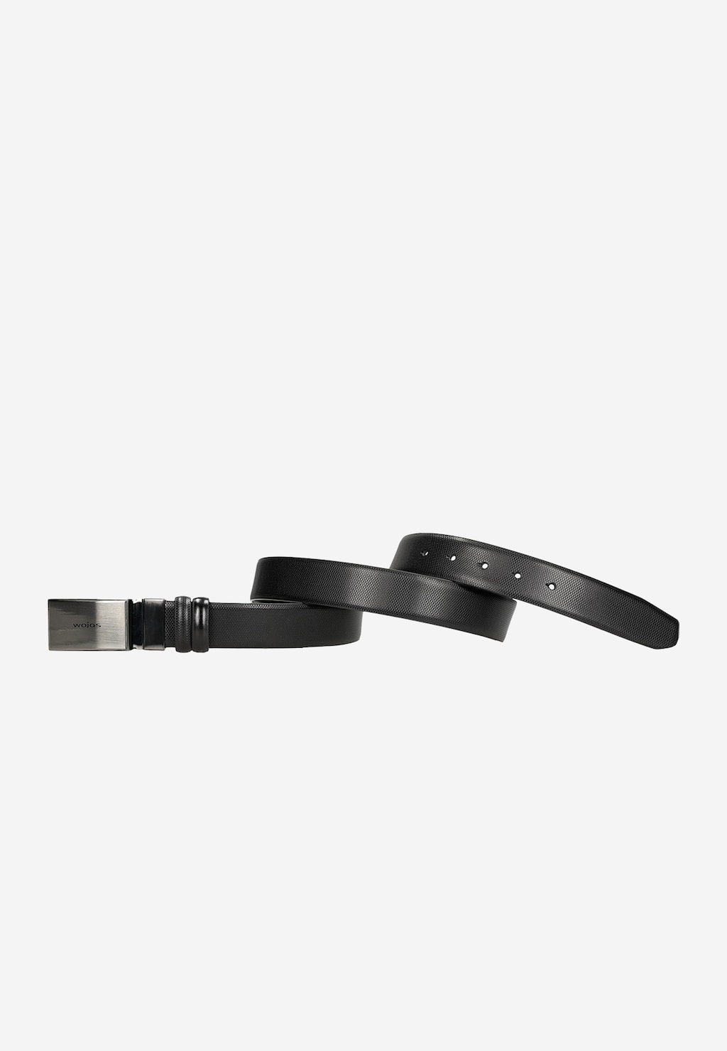 Elegantný pánsky opasok do obleku so zaujímavou štruktúrou 93061-51 Widok 2