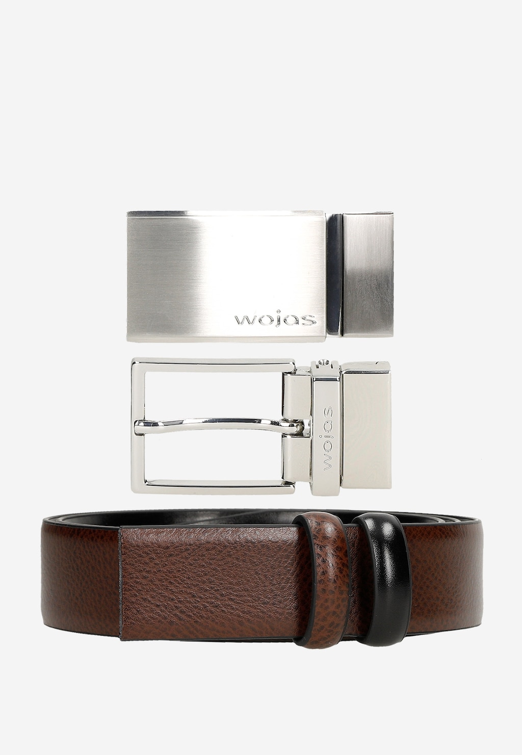 Obojstranný pánsky opasok do obleku pre elegána 95900-52 Widok 2