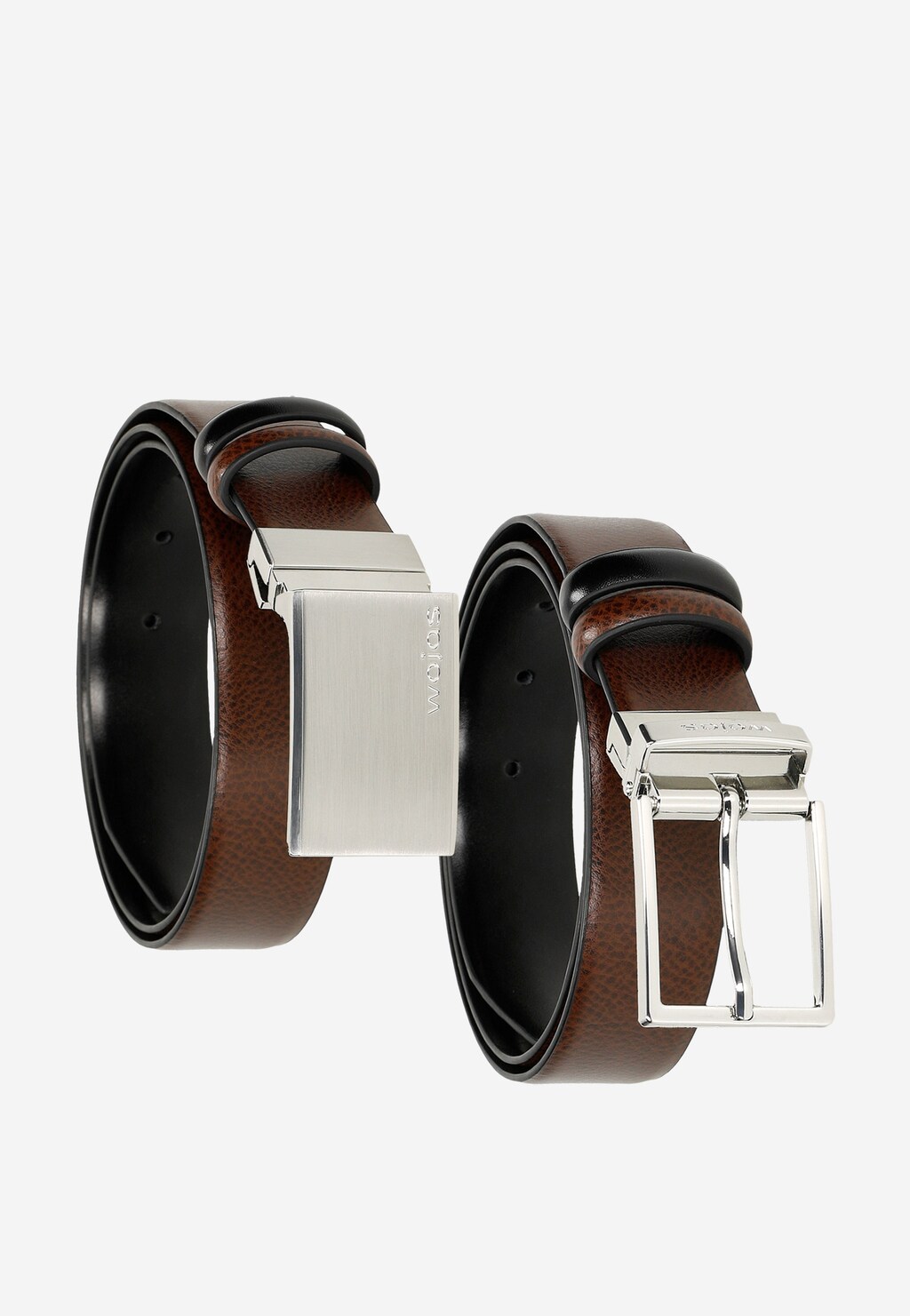 Obojstranný pánsky opasok do obleku pre elegána 95900-52 Widok 5