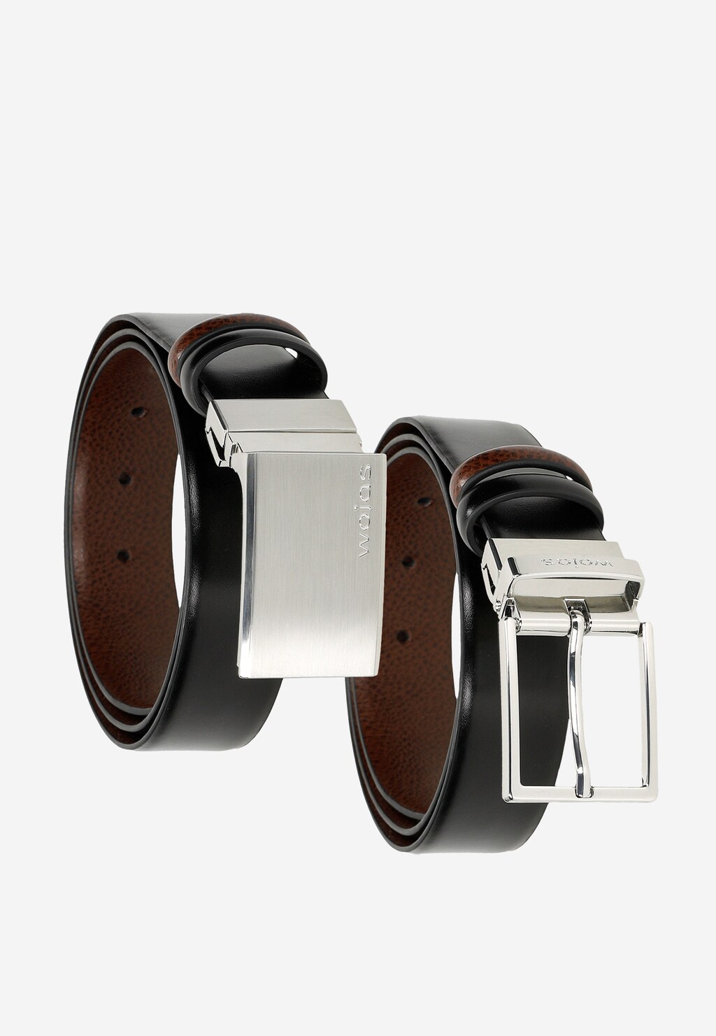 Obojstranný pánsky opasok do obleku pre elegána 95900-52 Widok 6