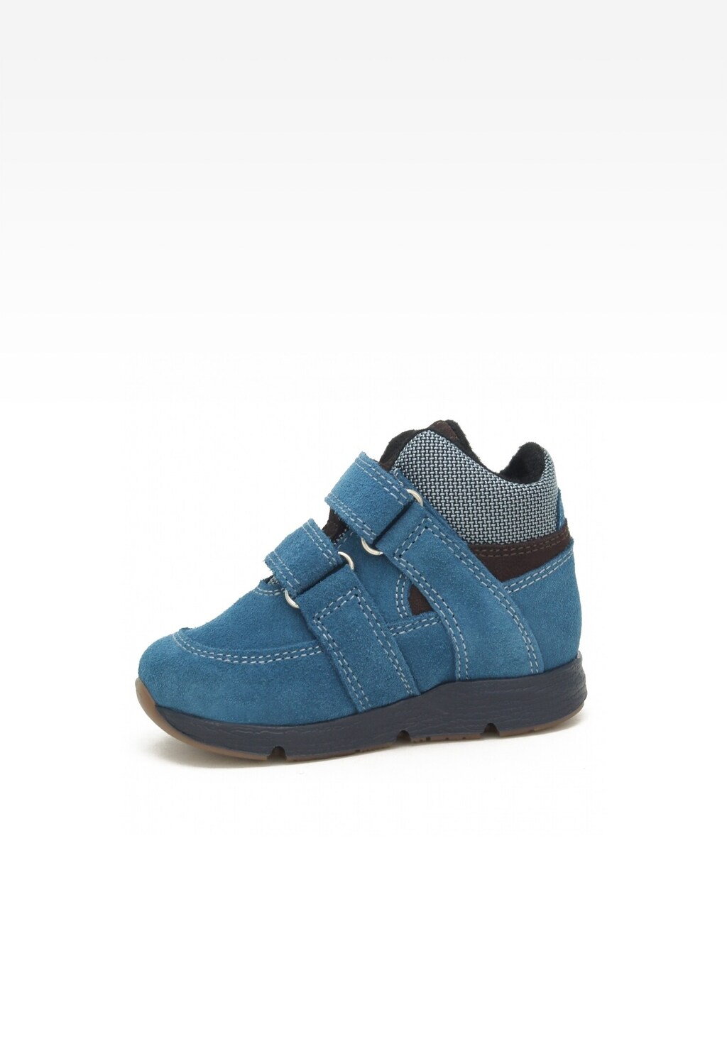 Niebieskie trzewiki ocieplane Bartek 11090014 dla chłopców z dwoma rzepami, ocieplana cholewka, miękka wyściółka i solidna podeszwa zapewniająca komfort i ochronę.