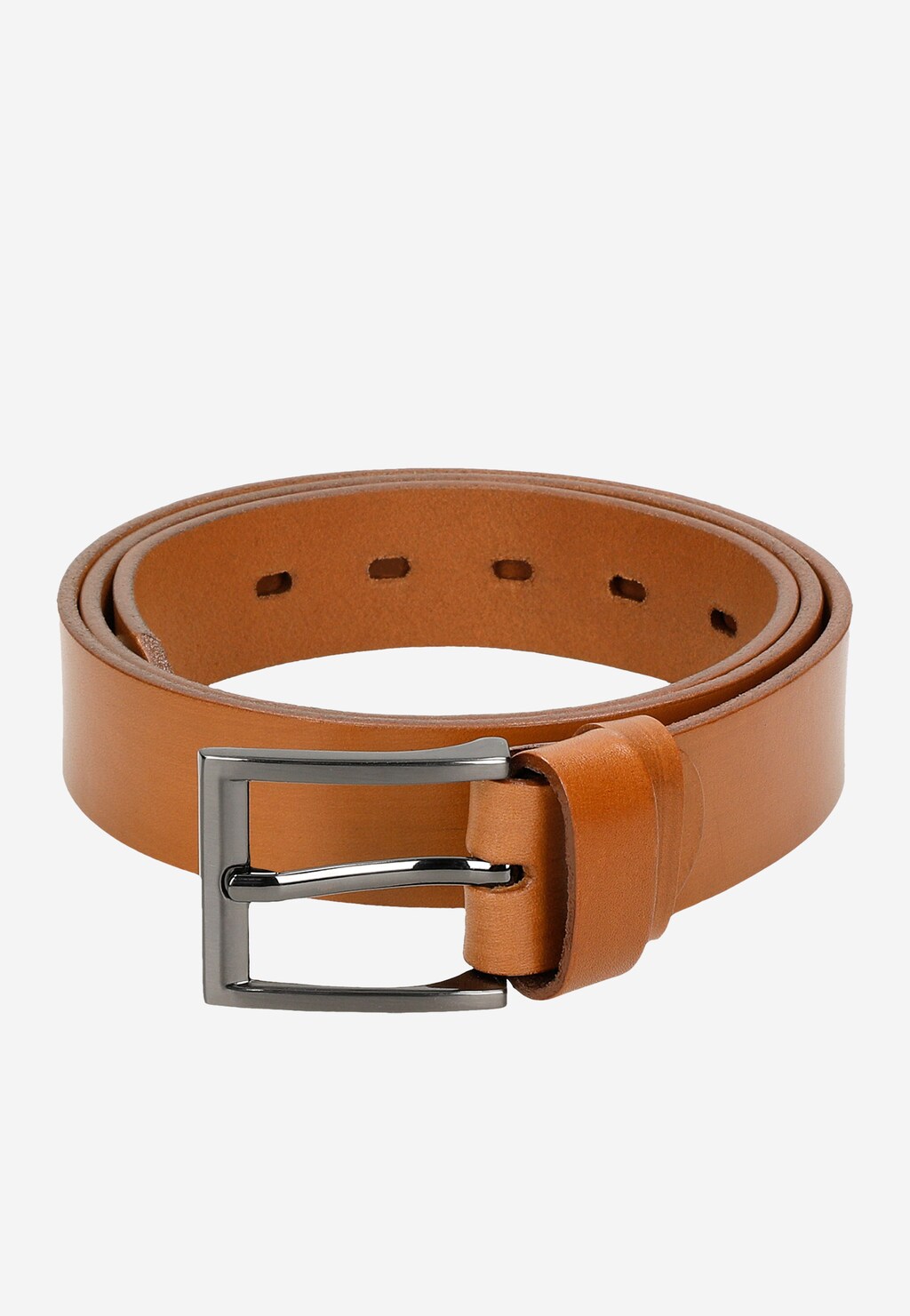 Klasický pánsky opasok v štýlovej svetlo hnedej farbe 93066-53 Widok 6