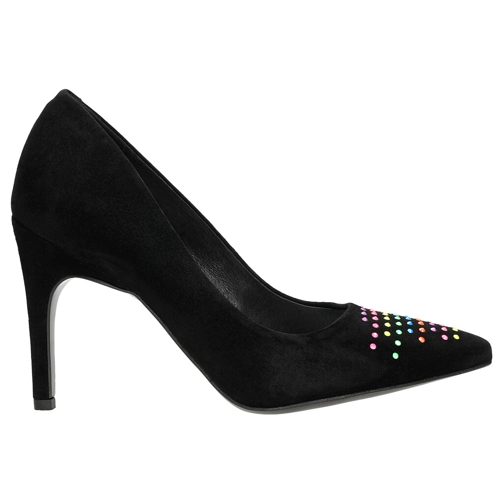 Dobrá nálada s multikolor dámskymi lodičkami 35061-65 Widok 2