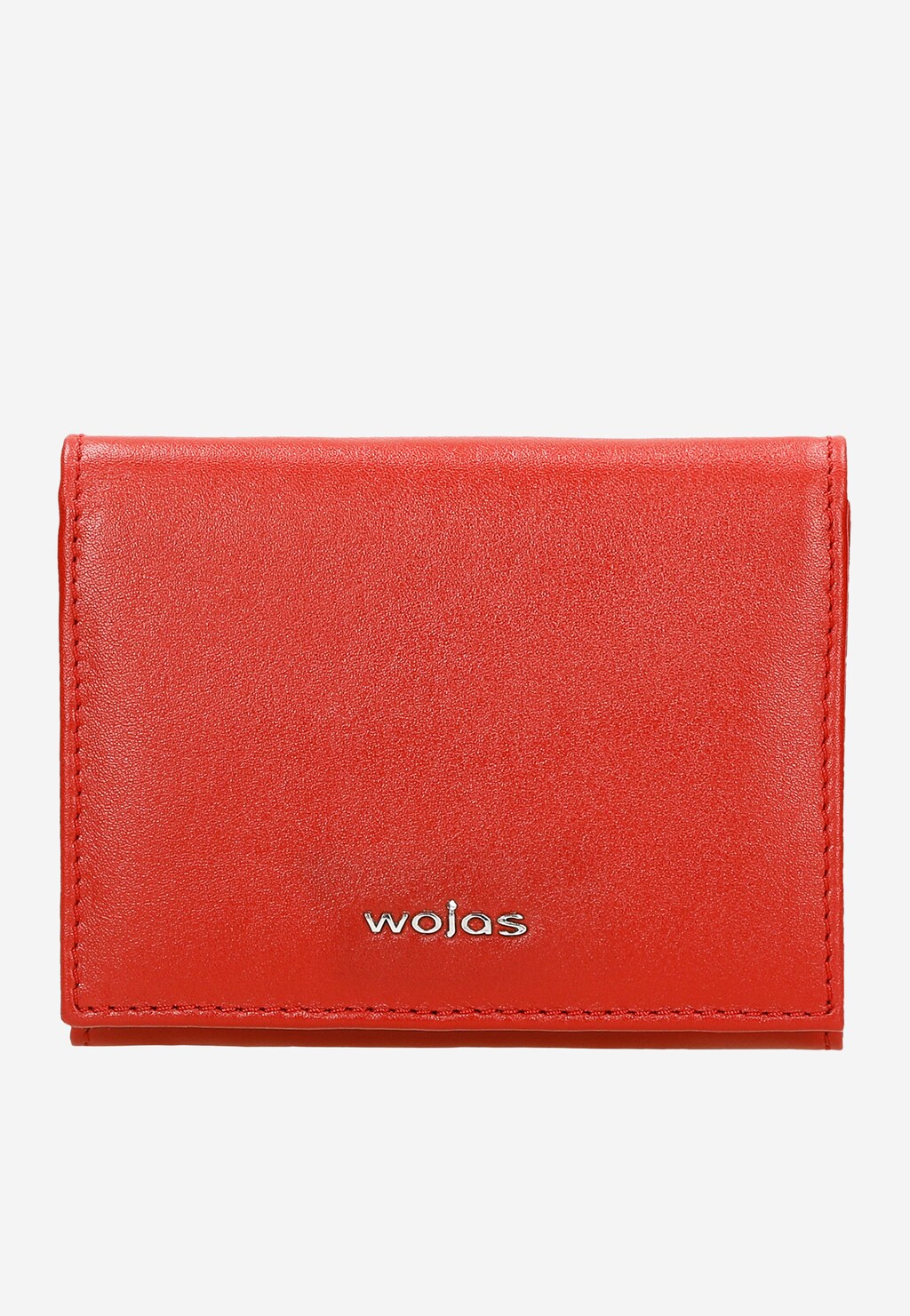 Skórzany portfel damski w kolorze czerwonym 91051-55 Widok 2