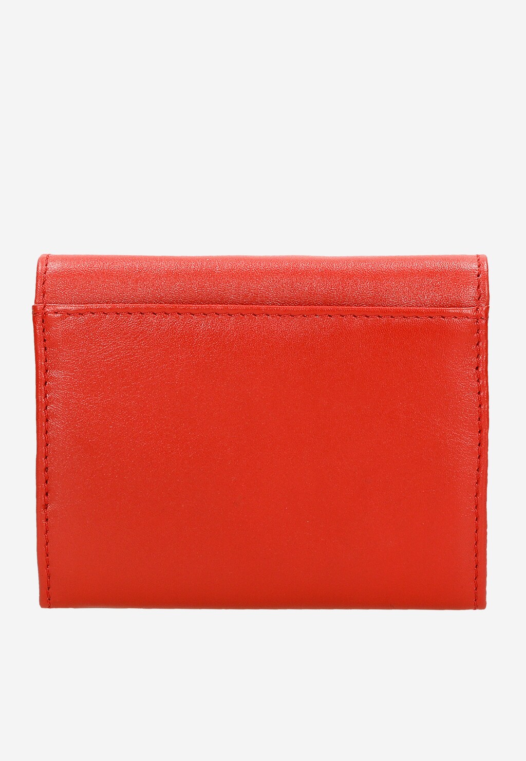 Skórzany portfel damski w kolorze czerwonym 91051-55 Widok 4