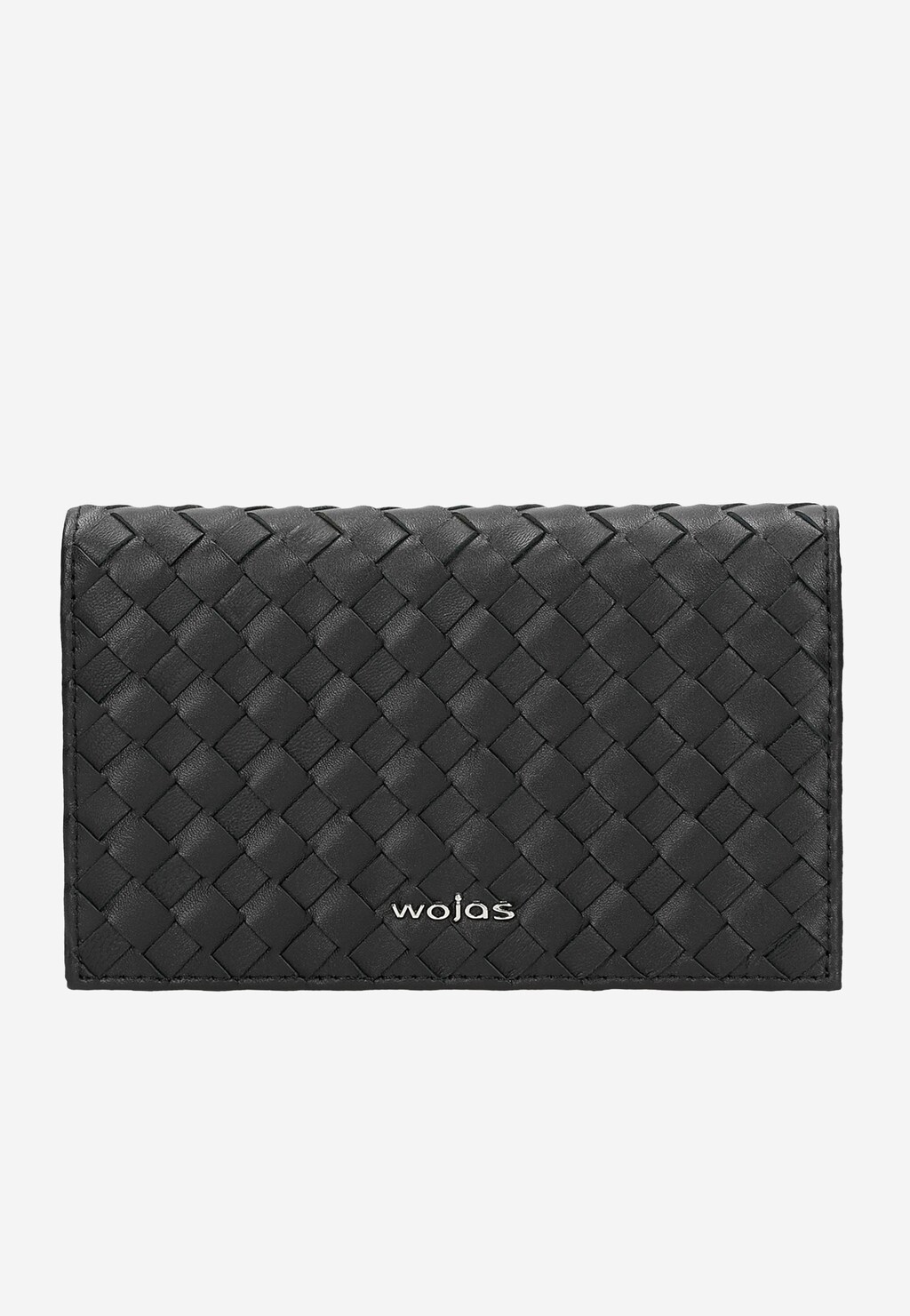 Originálna dámska peňaženka veľká z čiernej lícovej kože 91054-51 Widok 2