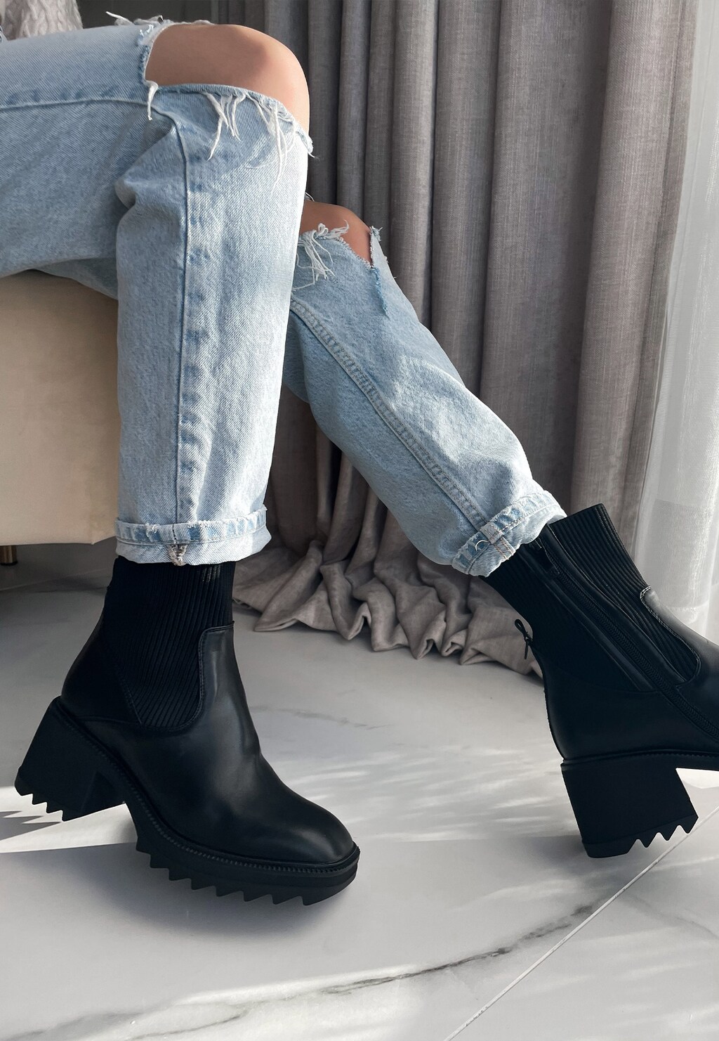 Dámske členkové topánky WJS WJS46041-81 Widok 1