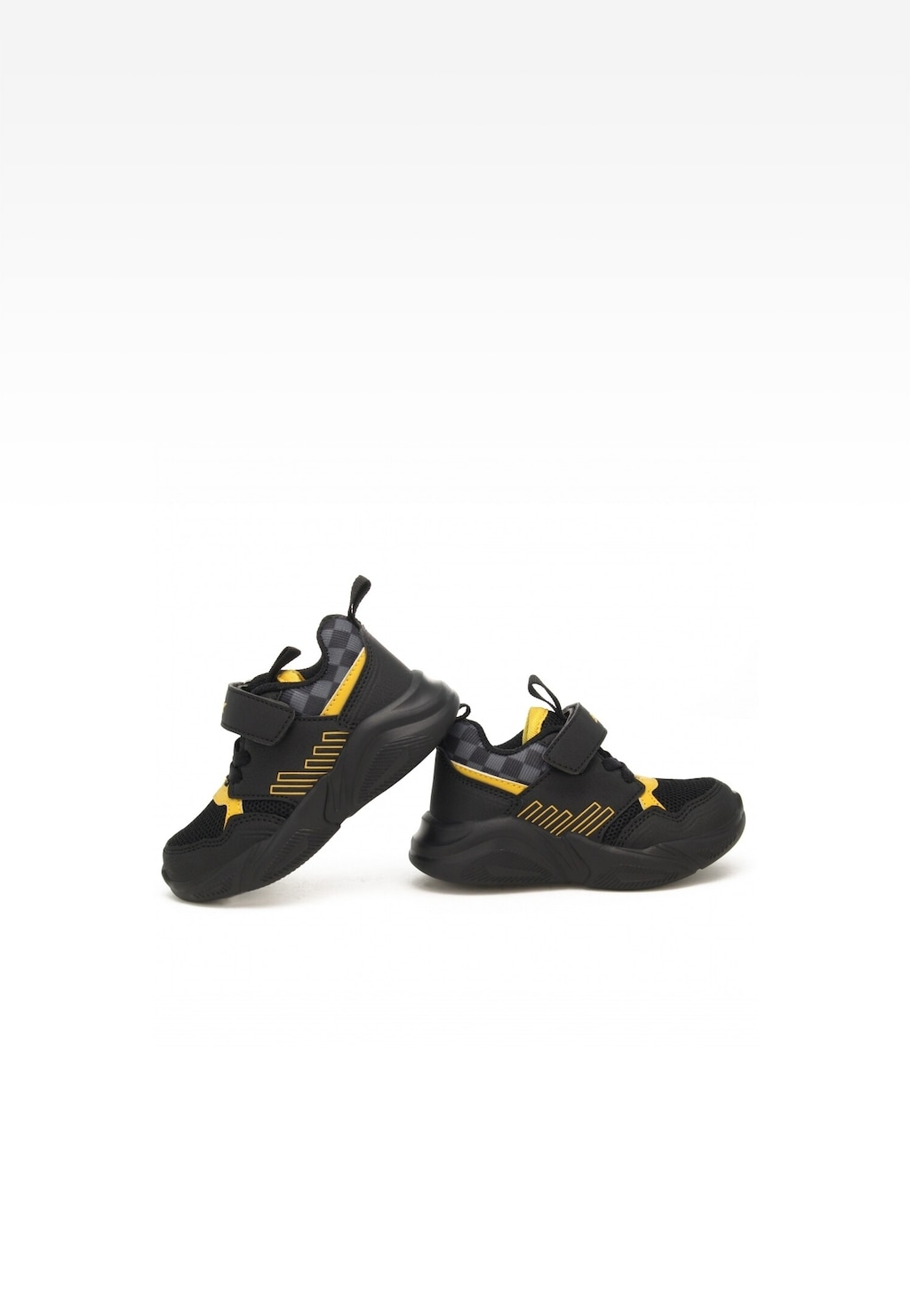 Półbuty BARTEK 15600008, czarno-żółty Widok 6