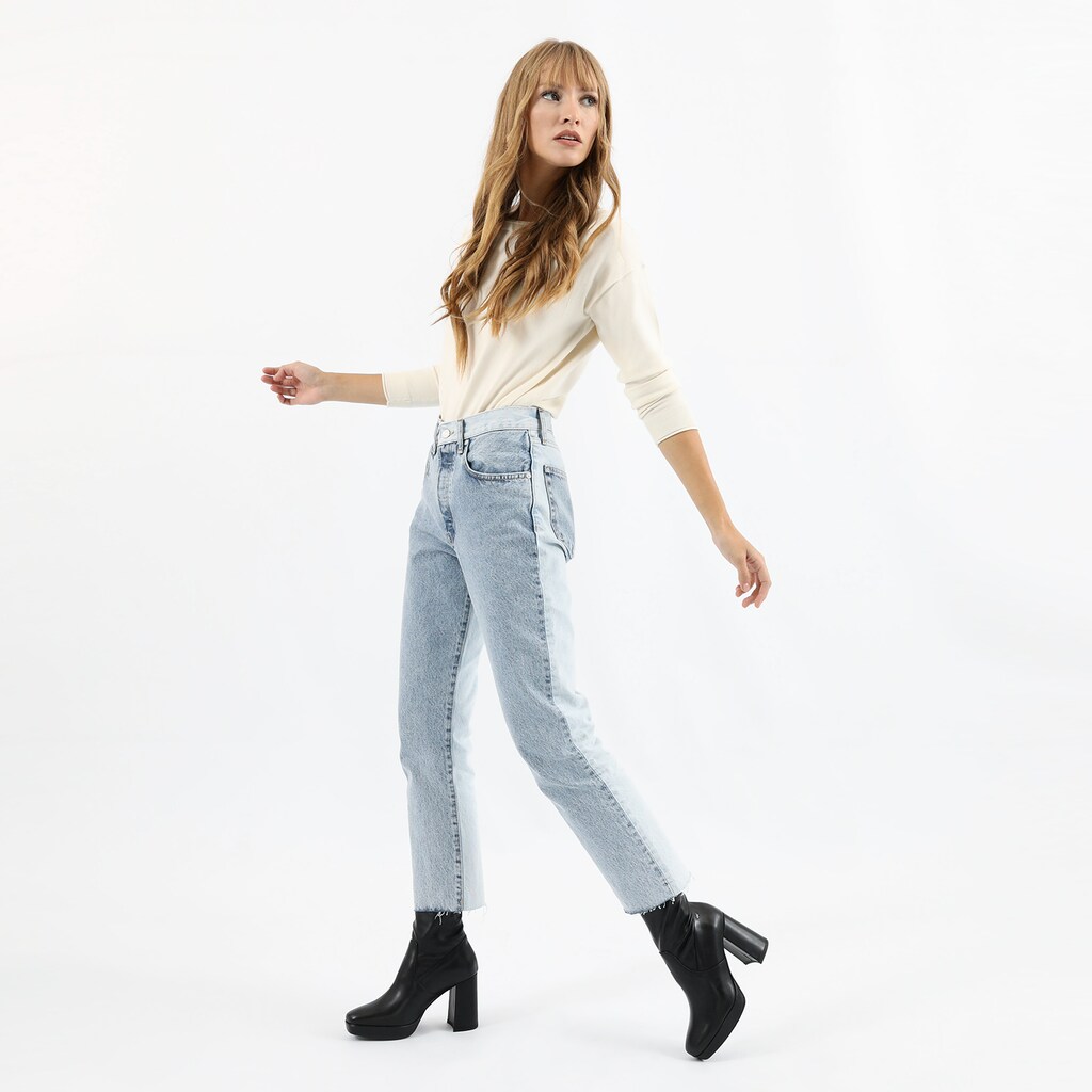 Extravagancia v každom počasí s koženými členkovými čižmami 55024-81 Widok 9