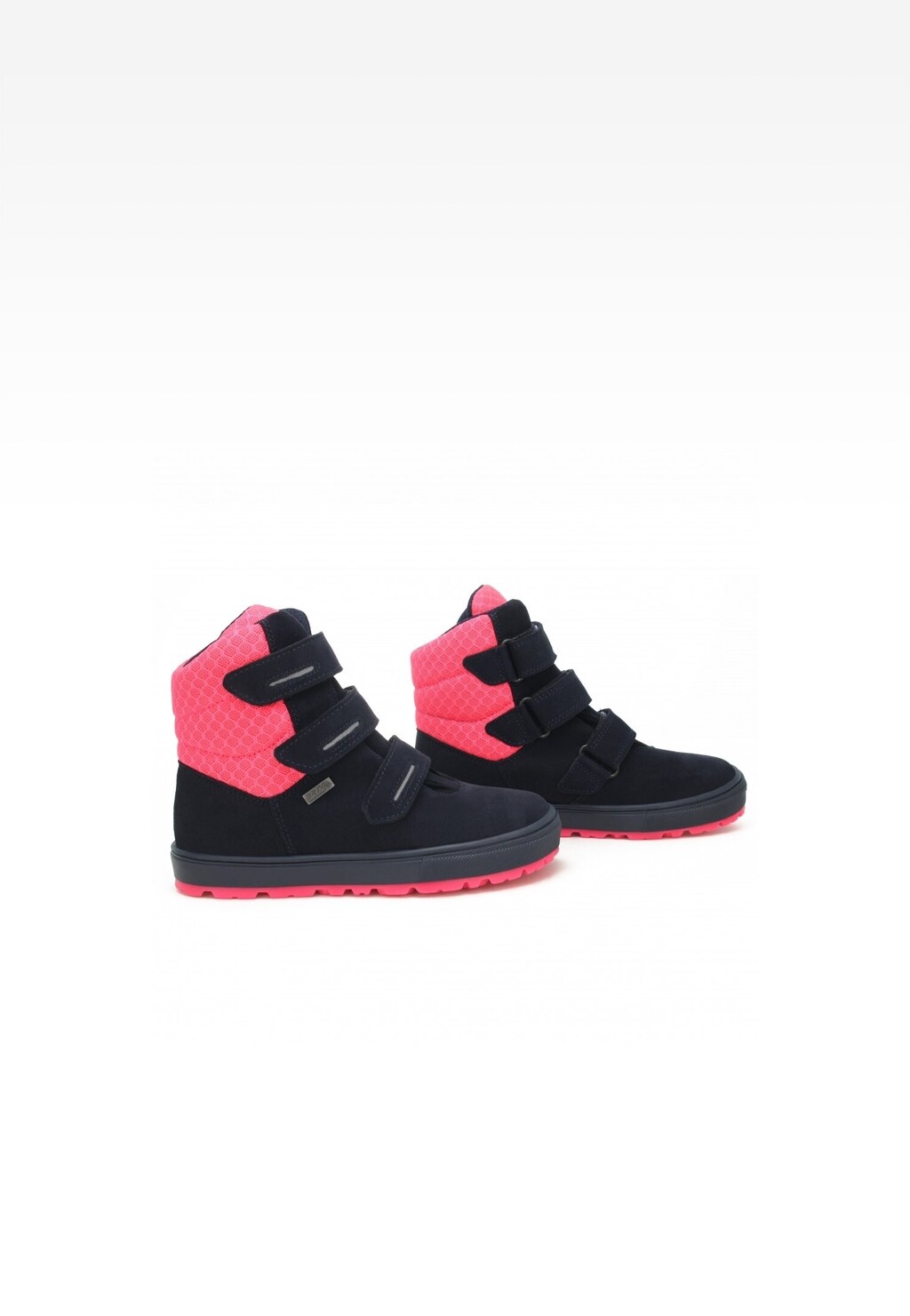 Trzewiki ocieplane BARTEK 17319007, dla dziewcząt, granatowo-różowy Widok 7