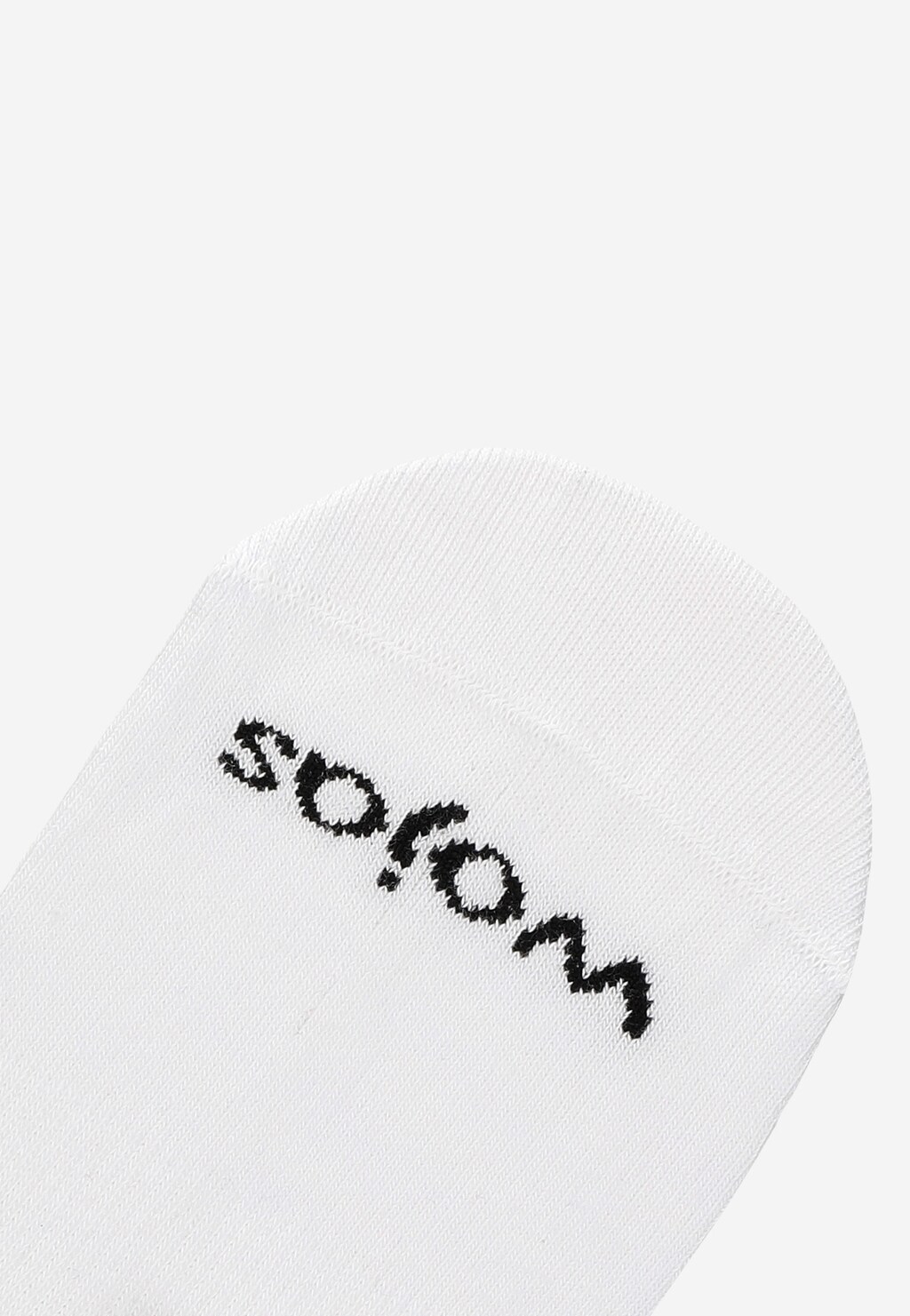 Bawełniane białe krótkie skarpety 97037-89 Widok 3