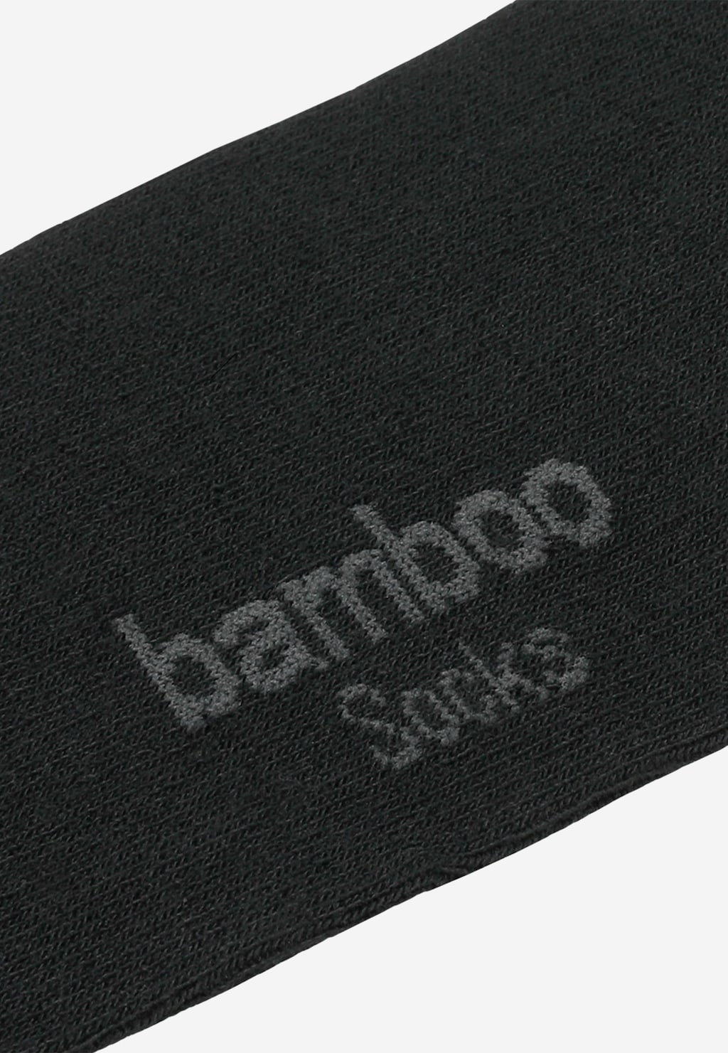 Čierne pánske nízke ponožky z bambusového vlákna, 2 páry 6981-81 Widok 3