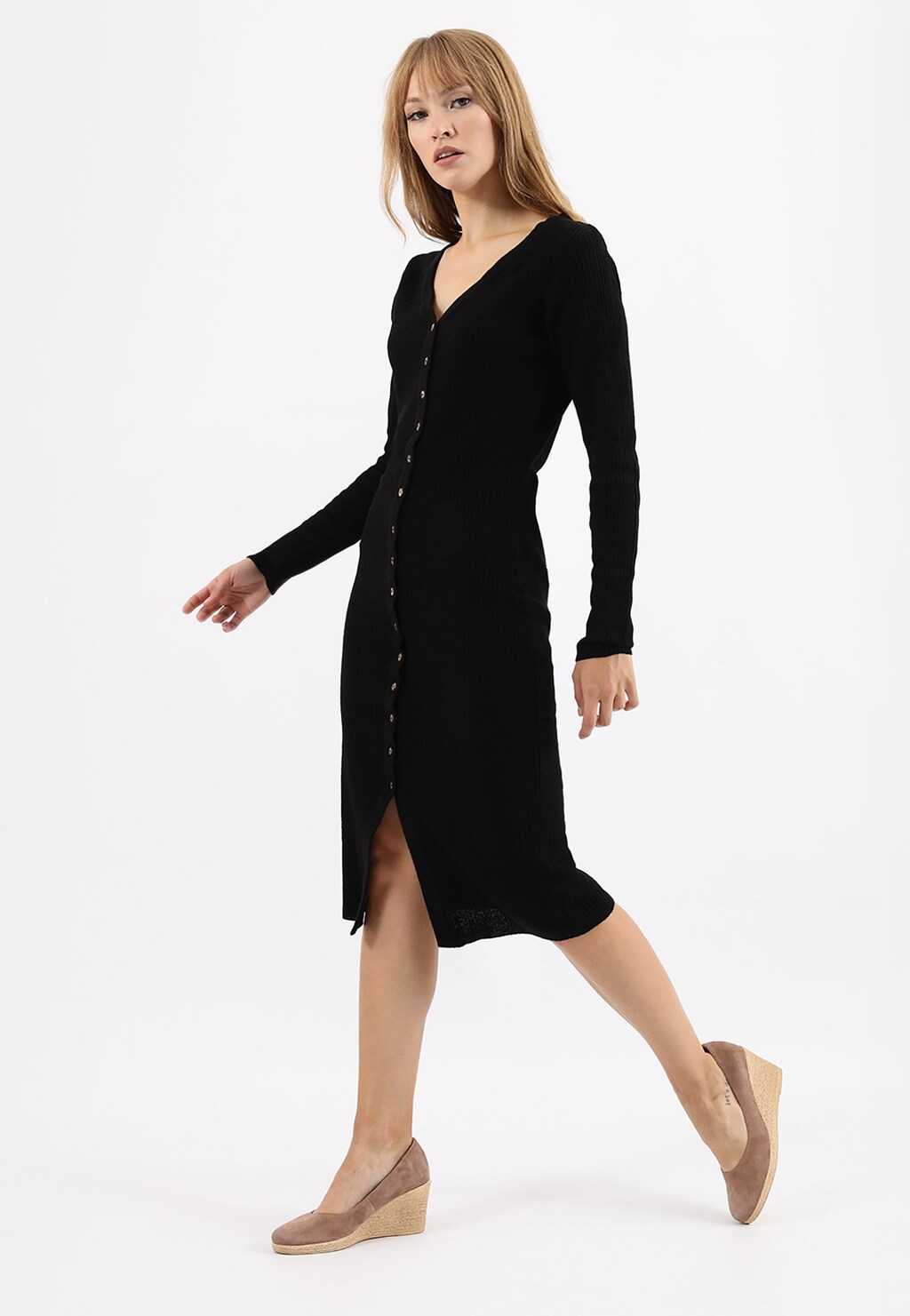 Dámske lodičky na kline, ktoré Vám zdvihnú sebavedomie 35077-64 Widok 1