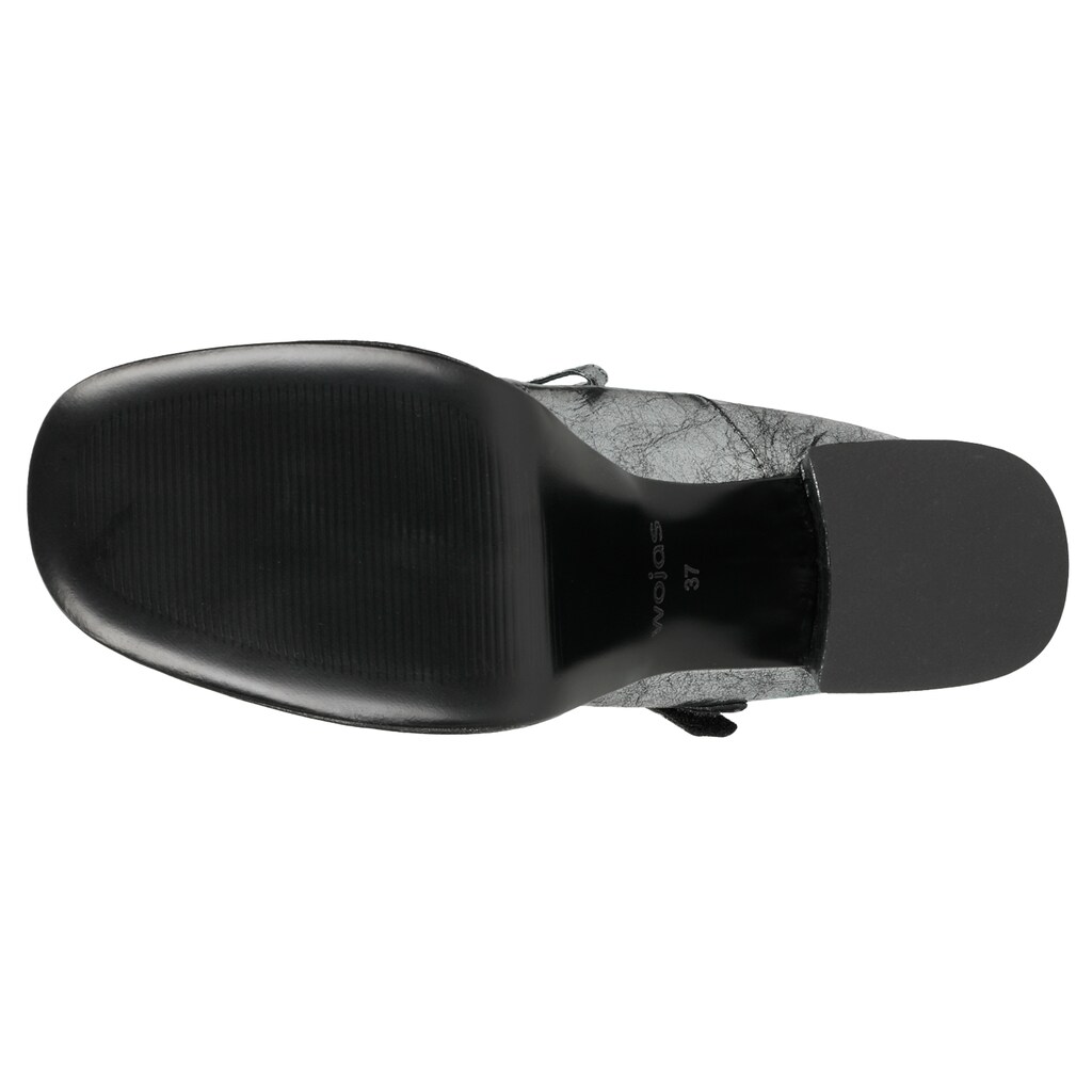 Extravagantné dámske lodičky z fóliovanej kože 35083-59 Widok 6