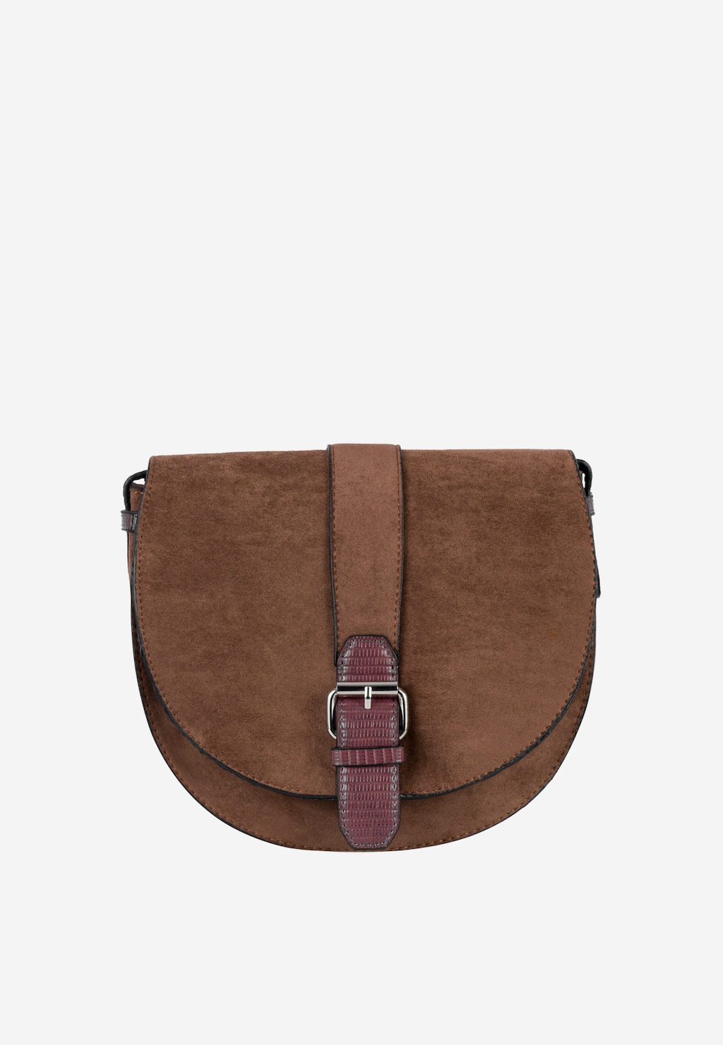 WJS mała brązowa torebka damska z klamerką WJS76078-73 Widok 1