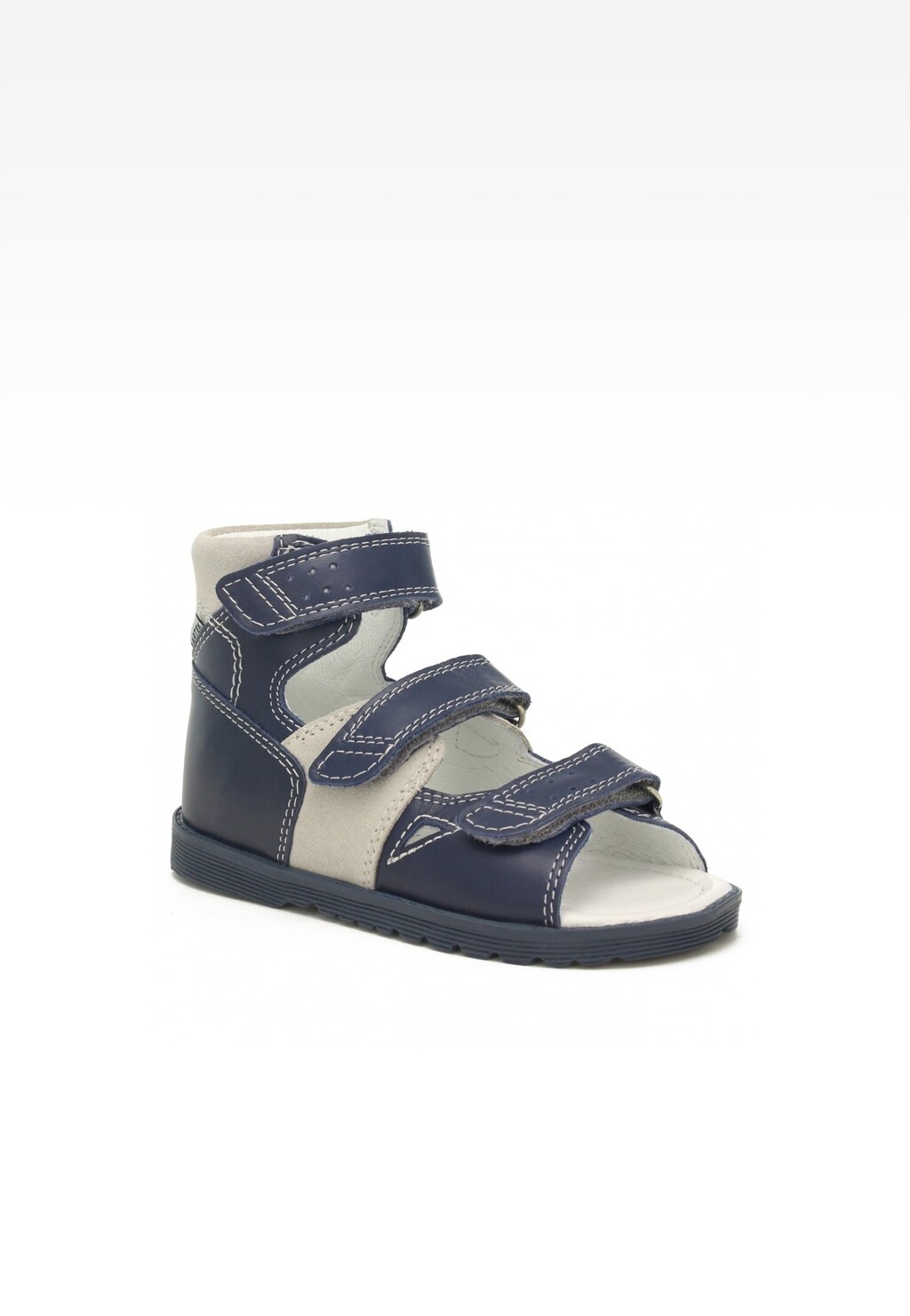 Obuwie profilaktyczne bartek BARTEK 86804-009, dla chłopców, granatowo-szary Widok 2