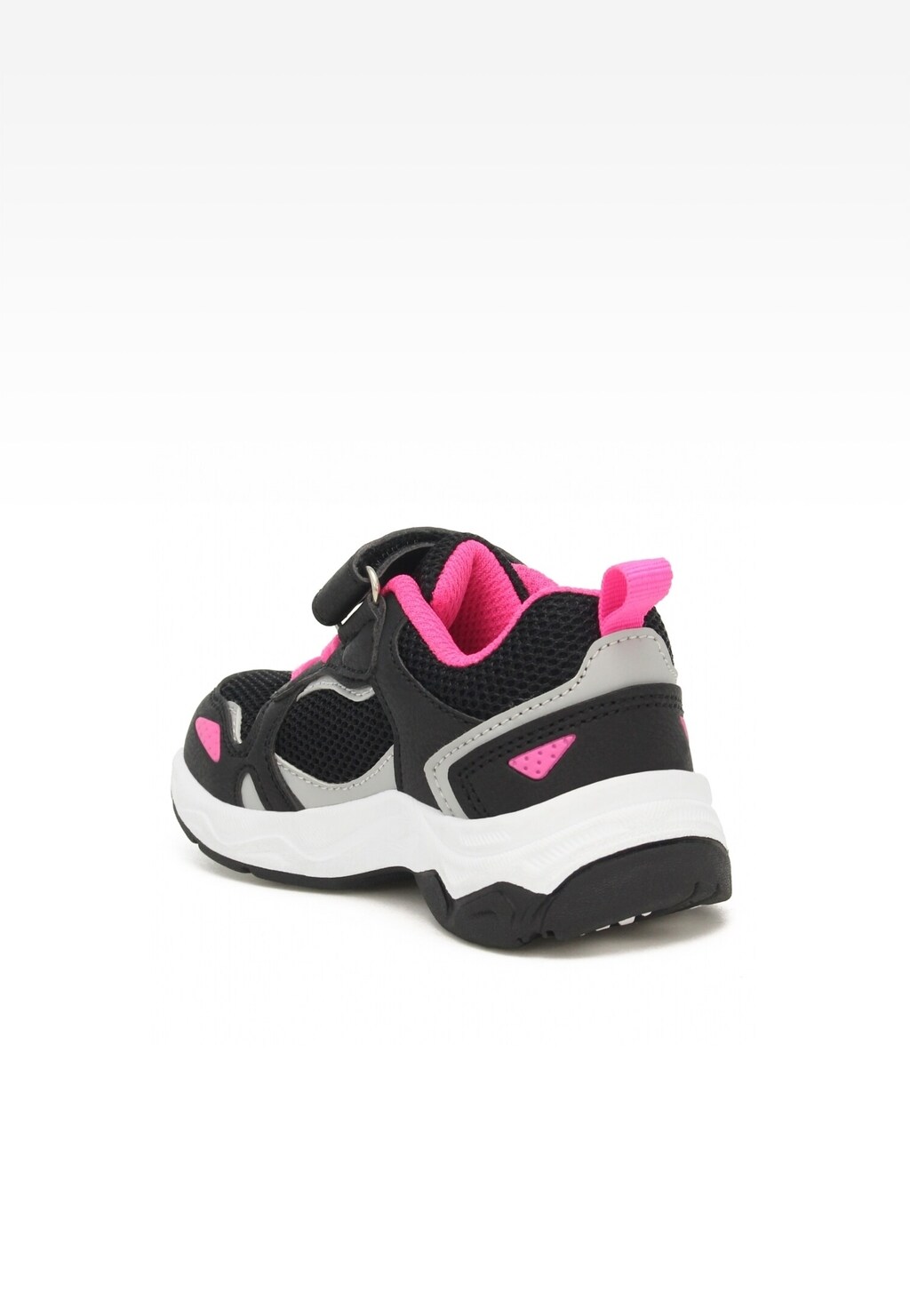 Półbuty BARTEK 11602001, dla dziewcząt, czarno-różowy Widok 5
