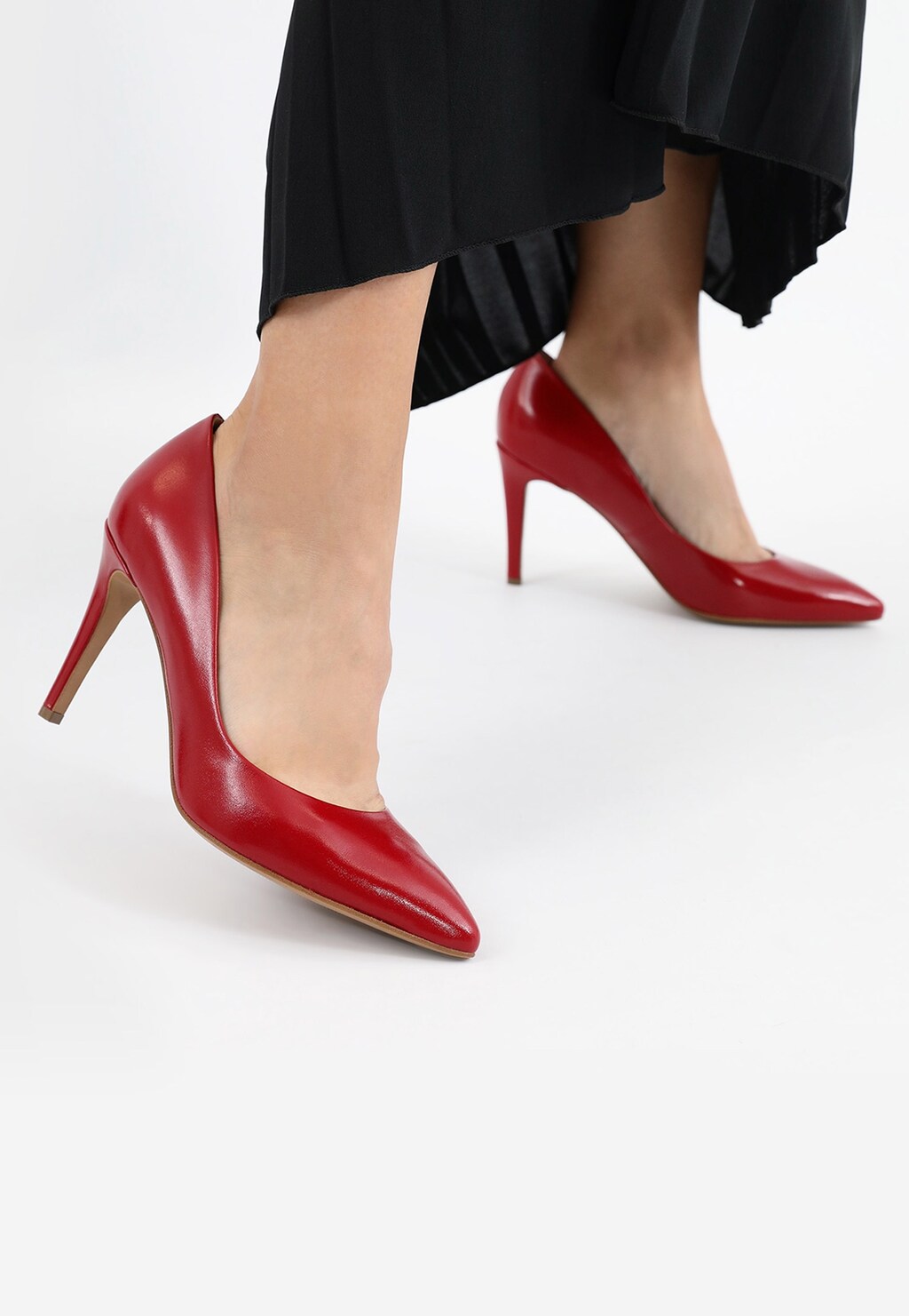 Kožené luxusné lodičky pre zvodnú a krásnu divu 35057-55 Widok 7