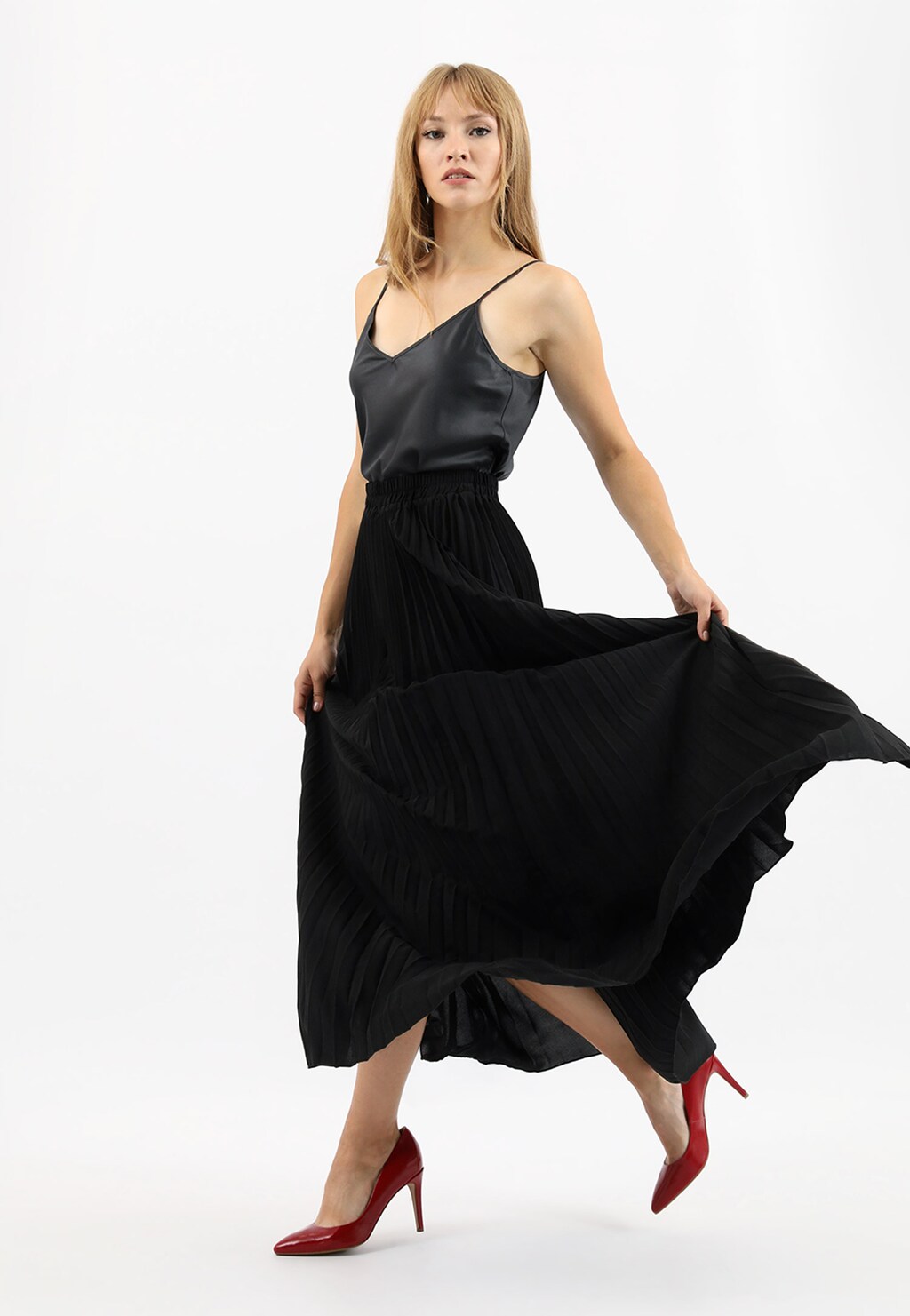 Kožené luxusné lodičky pre zvodnú a krásnu divu 35057-55 Widok 1