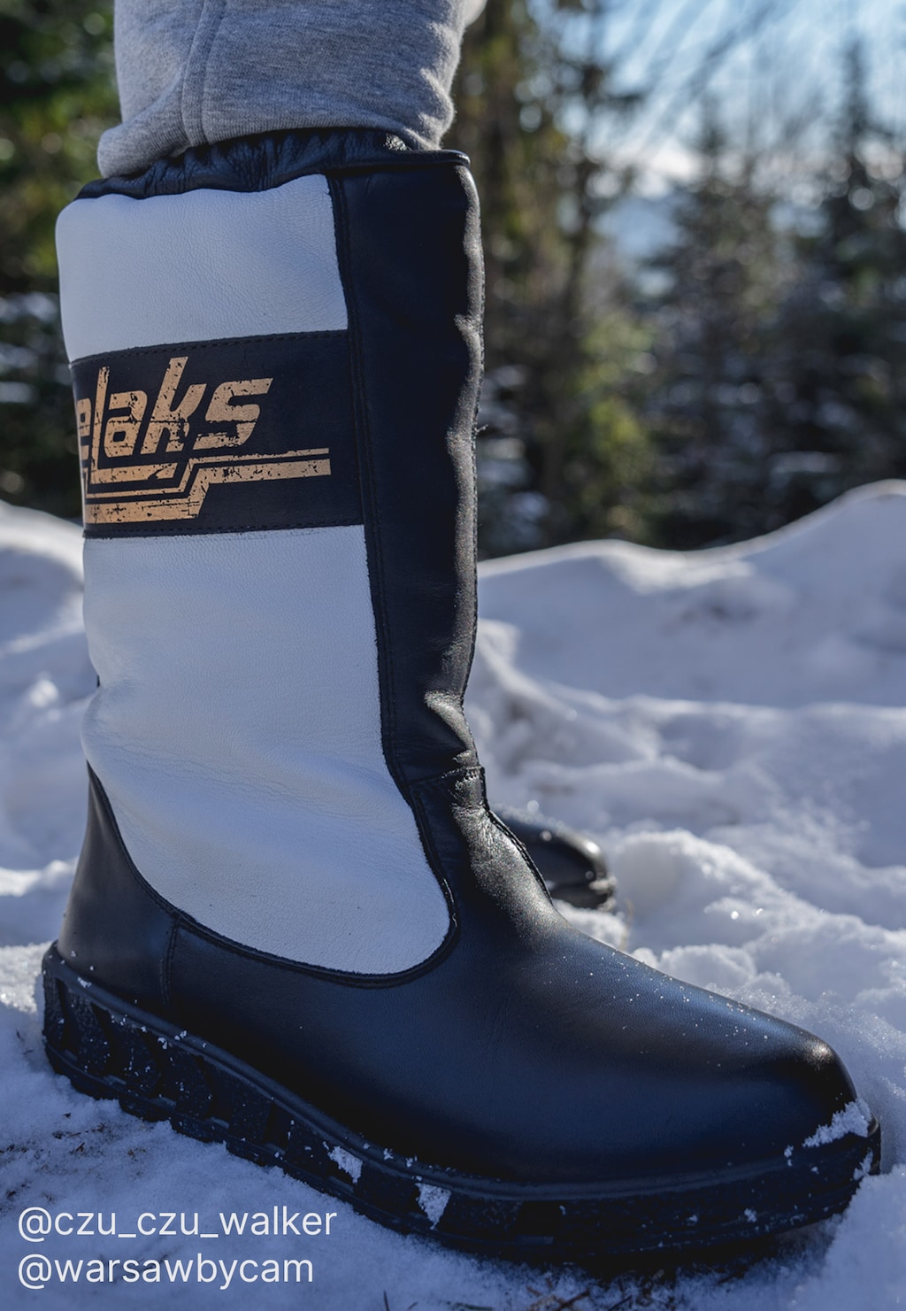 Białe zimowe RELAKS 3680-77 Widok 7