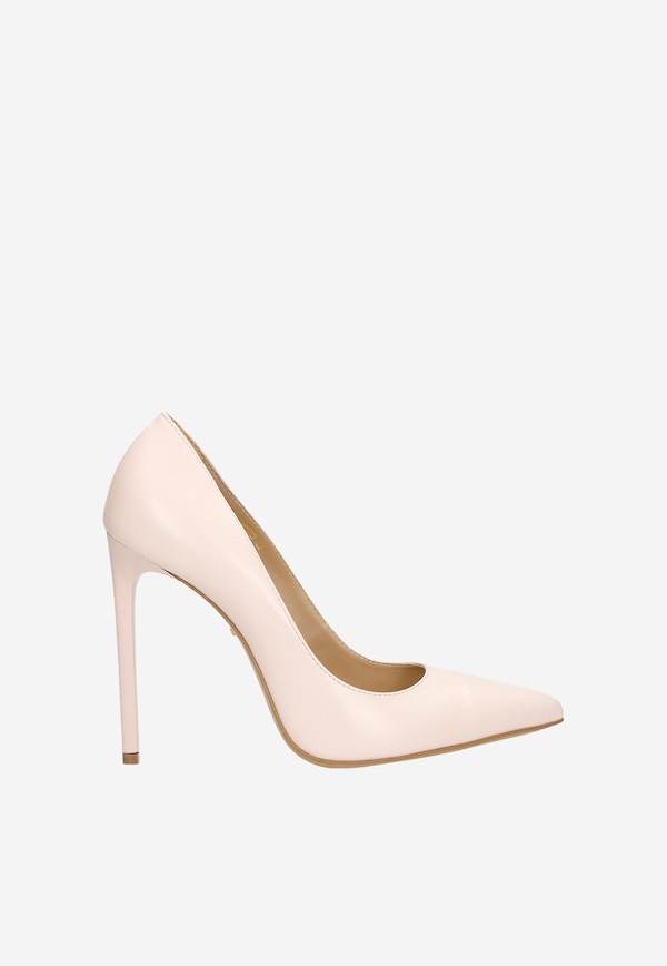 Stiletto bej cu toc înalt damă