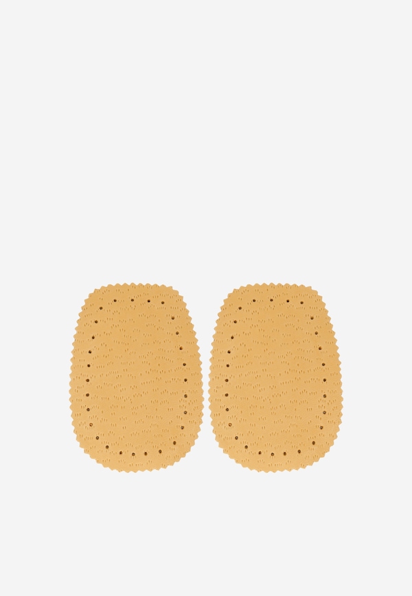 Brown latex pekari heel pad